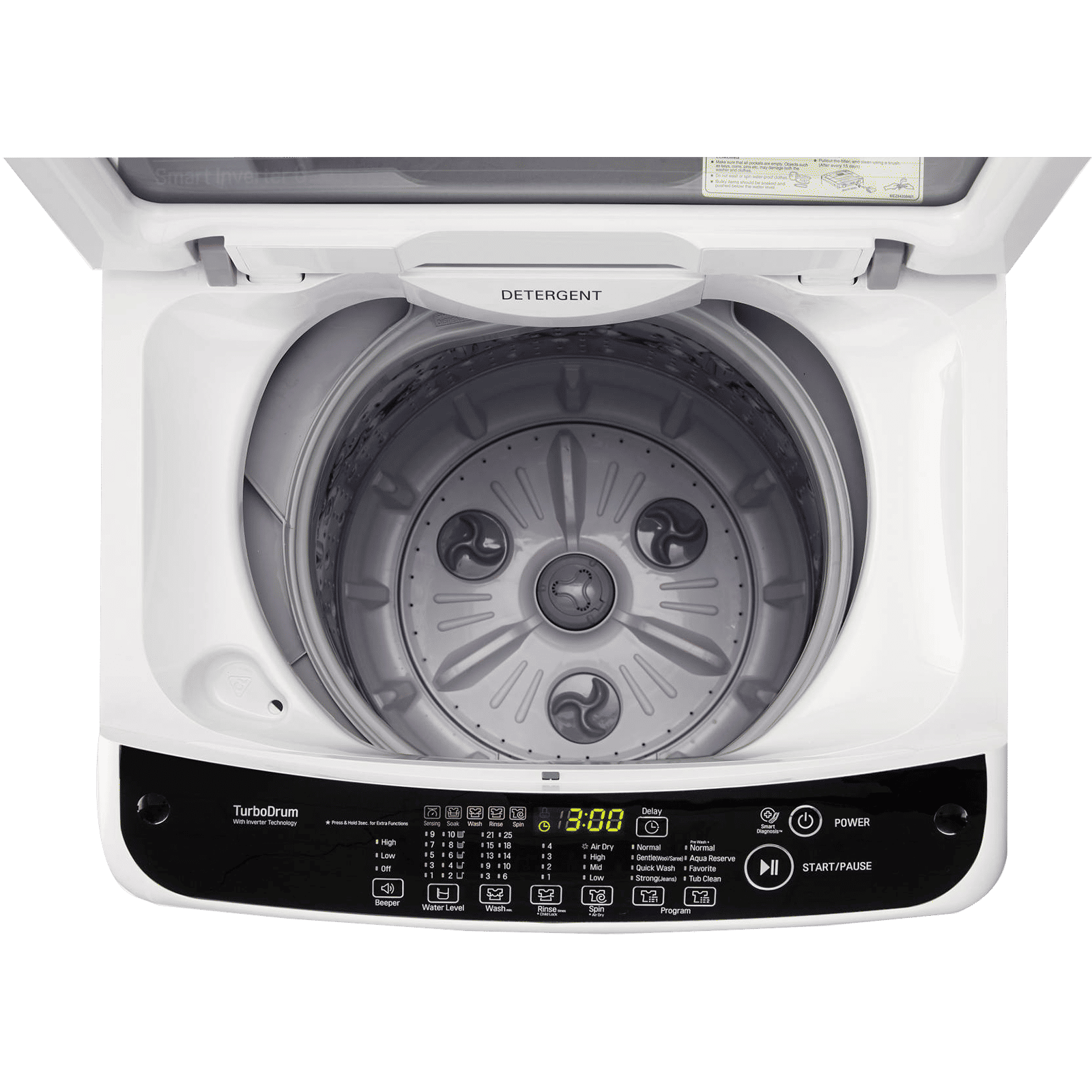 LG 6.5 kg Inverter Fully Automatic Top Load Washing Machine (T7581NEDLZ.ABWPEIL, Punch+ 3 Technology, Blue White) LG 6.5 kg Inverter Fully Automatic Top Load Washing Machine (T7581NEDLZ.ABWPEIL, Punch+ 3 Technology, Blue White)_7