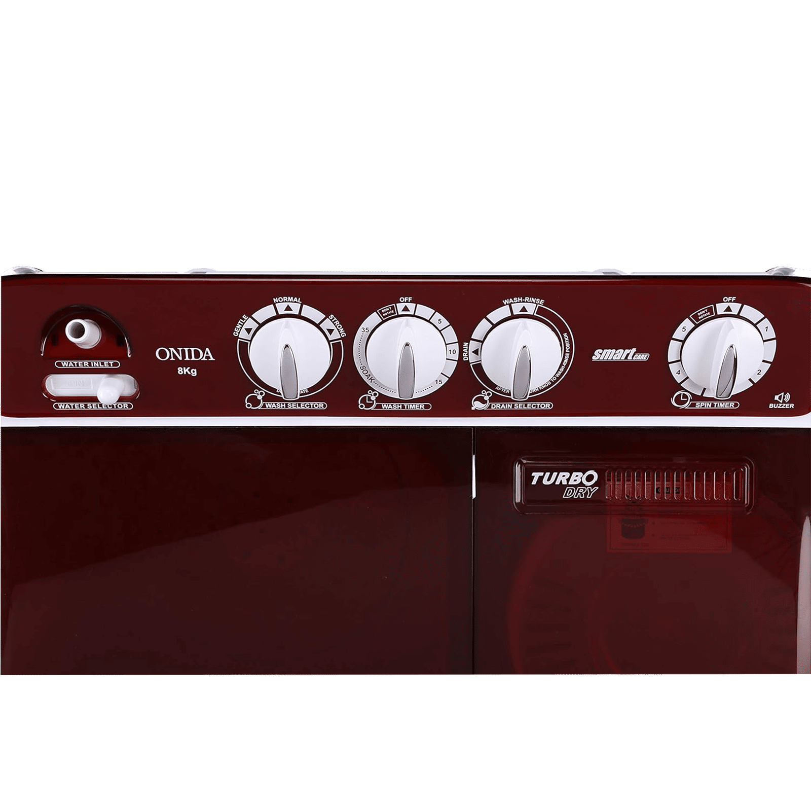 ONIDA 8 kg 5 Star Semi Automatic Washing Machine with Magic Filter (S80SCTR, Lava Red) ONIDA 8 kg 5 Star Semi Automatic Washing Machine with Magic Filter (S80SCTR, Lava Red)_4