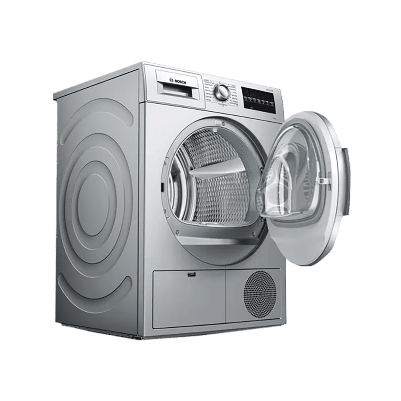 BOSCH 7 kg 5 Star Fully Automatic Front Load Dryer (Series 4, WTG86409IN, In-Built Heater, Silver)_6