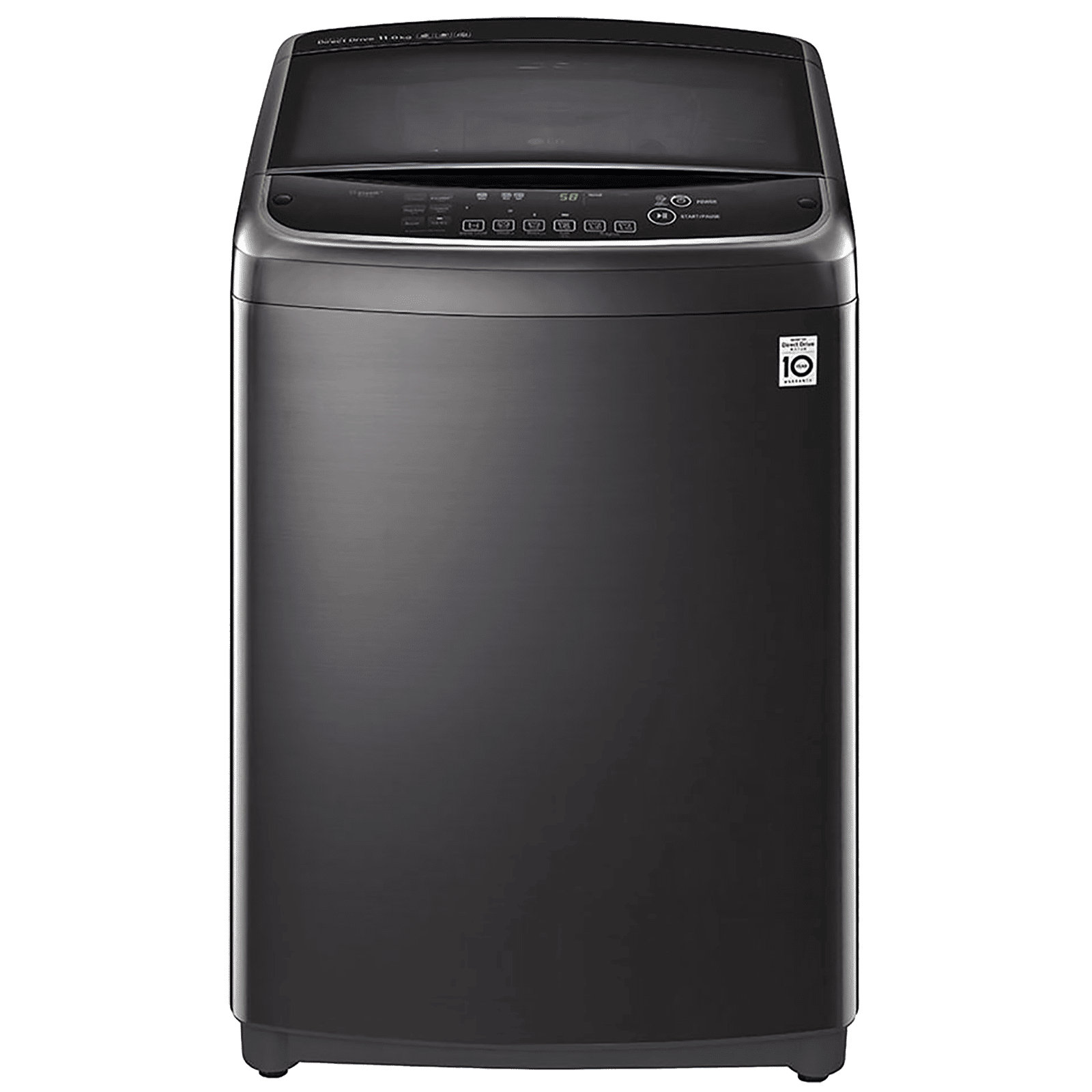 LG 18 kg 5 Star Inverter Fully Automatic Top Load Washing Machine (THD18STB.ABLPEIL, Steam Wash Technology, Black) LG 18 kg 5 Star Inverter Fully Automatic Top Load Washing Machine (THD18STB.ABLPEIL, Steam Wash Technology, Black)_1