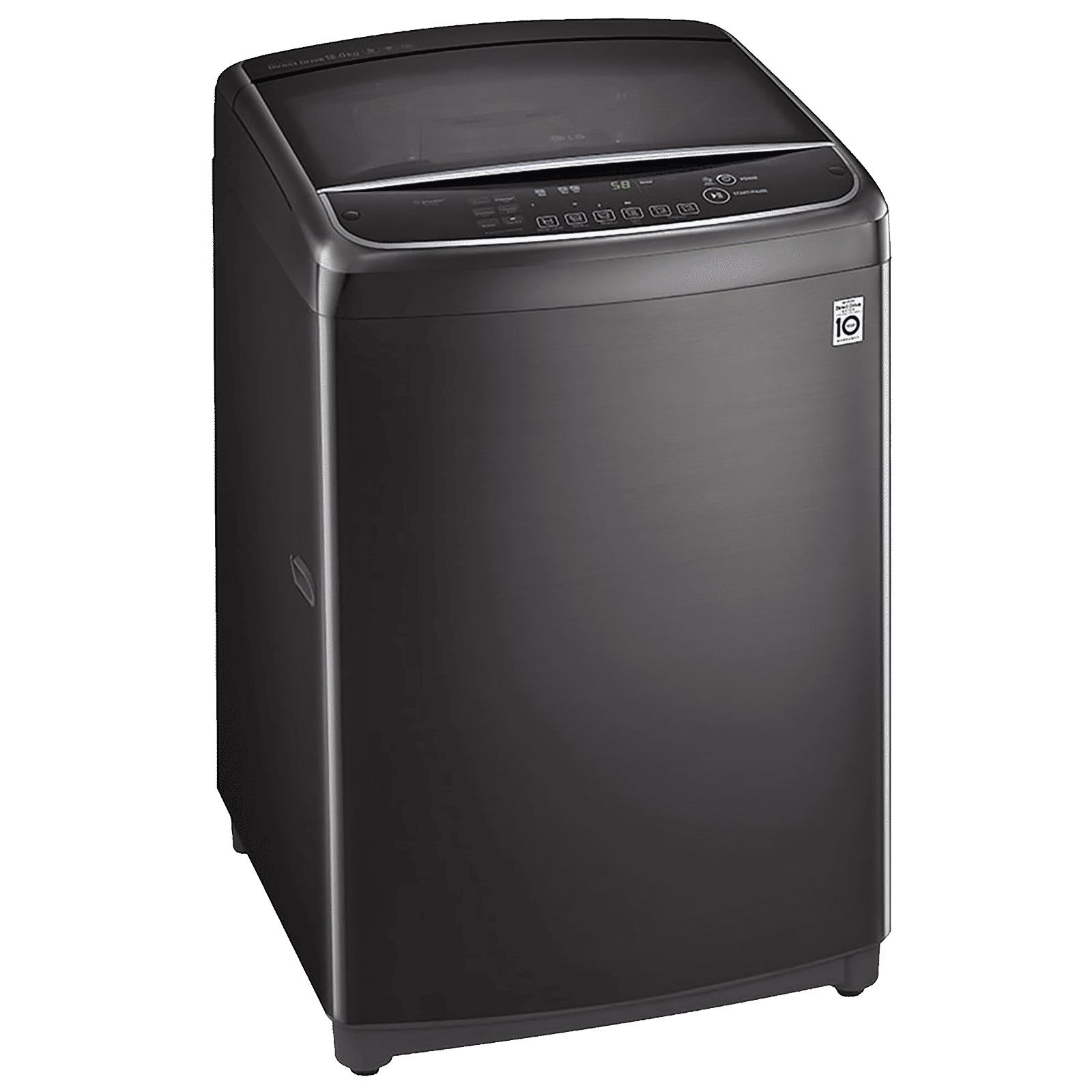 LG 18 kg 5 Star Inverter Fully Automatic Top Load Washing Machine (THD18STB.ABLPEIL, Steam Wash Technology, Black) LG 18 kg 5 Star Inverter Fully Automatic Top Load Washing Machine (THD18STB.ABLPEIL, Steam Wash Technology, Black)_5