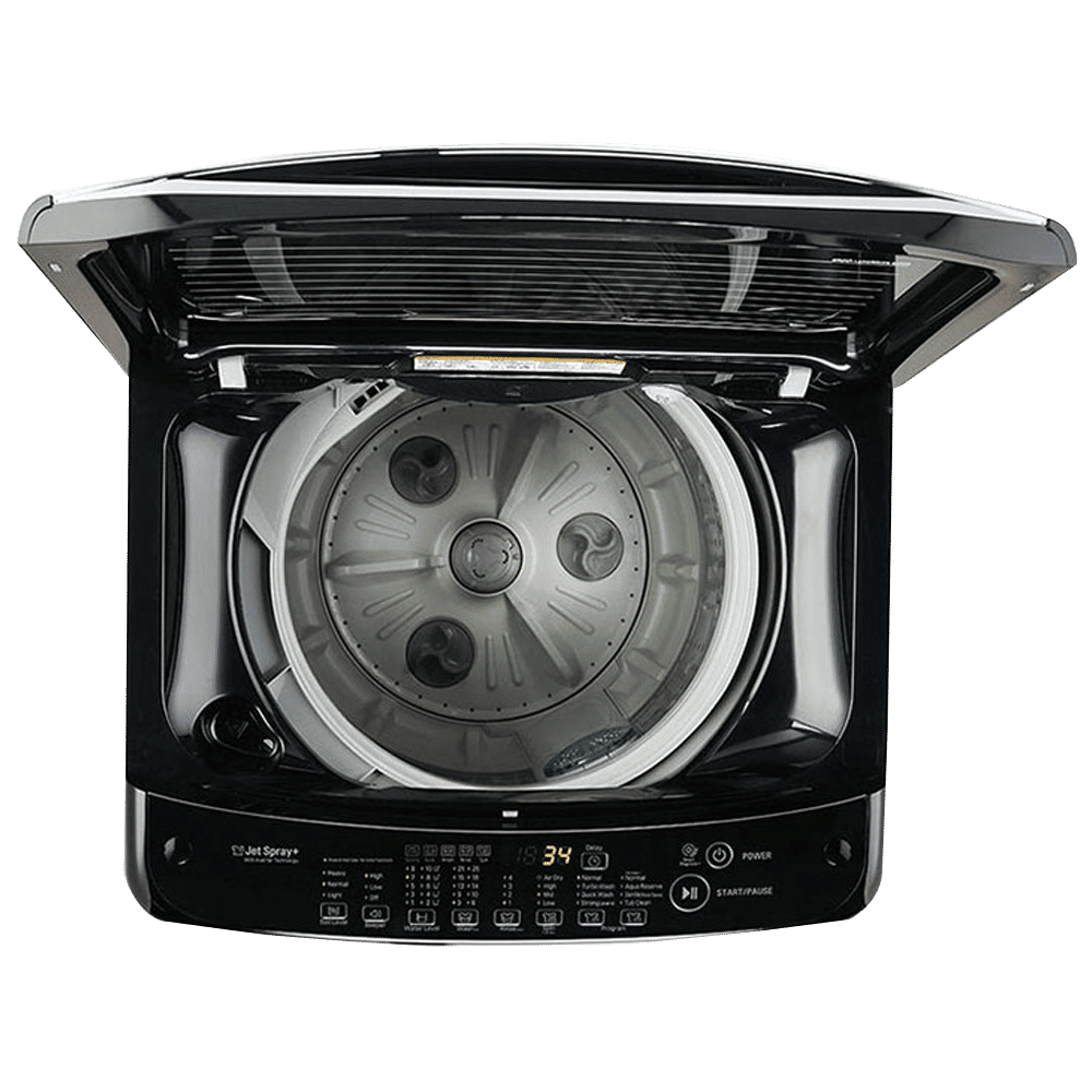 LG 8 kg 5 Star Fully Automatic Top Load Washing Machine (T80SJBK1Z, Smart Inverter Technology, Black Knight) LG 8 kg 5 Star Fully Automatic Top Load Washing Machine (T80SJBK1Z, Smart Inverter Technology, Black Knight)_7