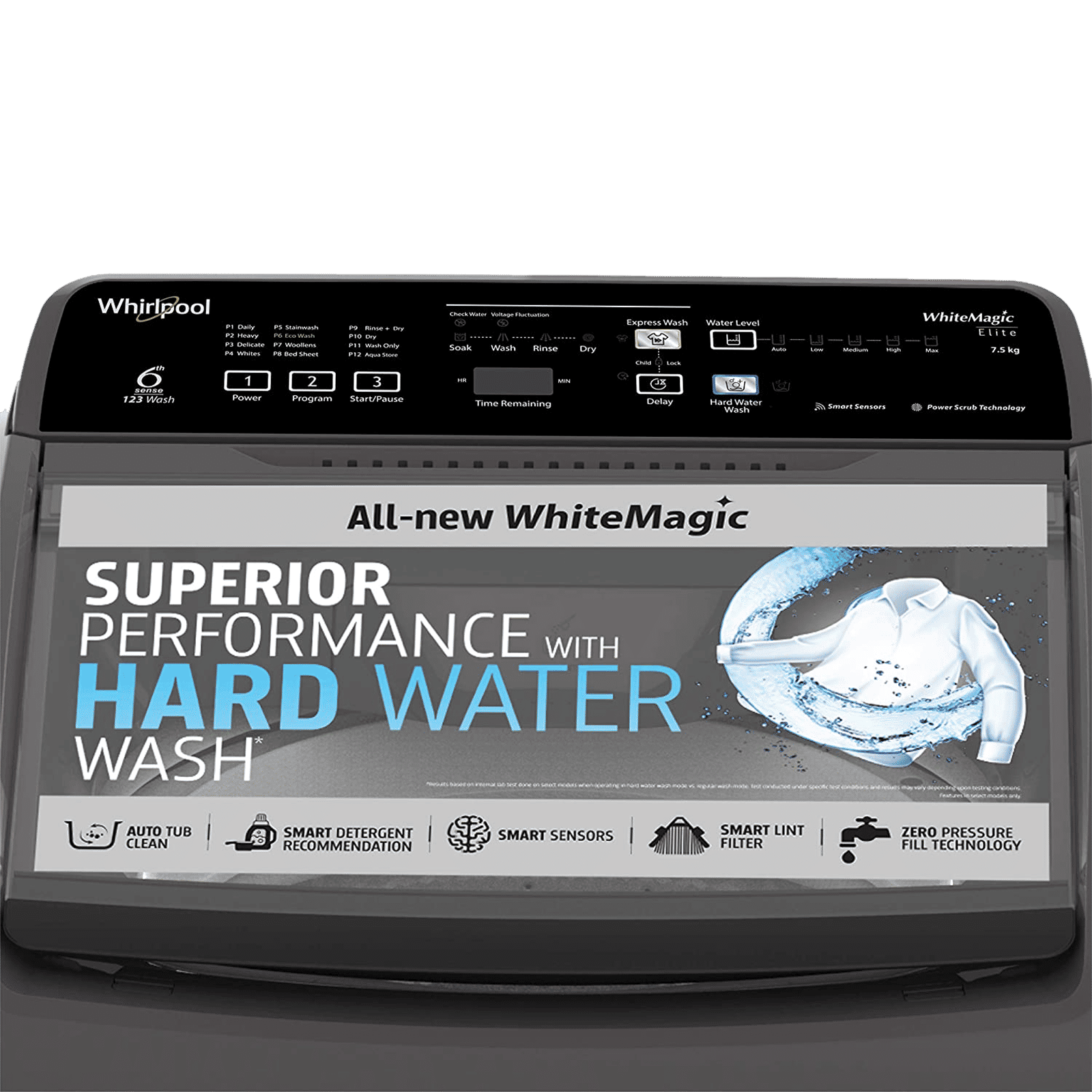 Whirlpool 7.5 kg 5 Star Fully Automatic Top Load Washing Machine (Whitemagic Elite, 31370, Lint Filter, Grey)_11