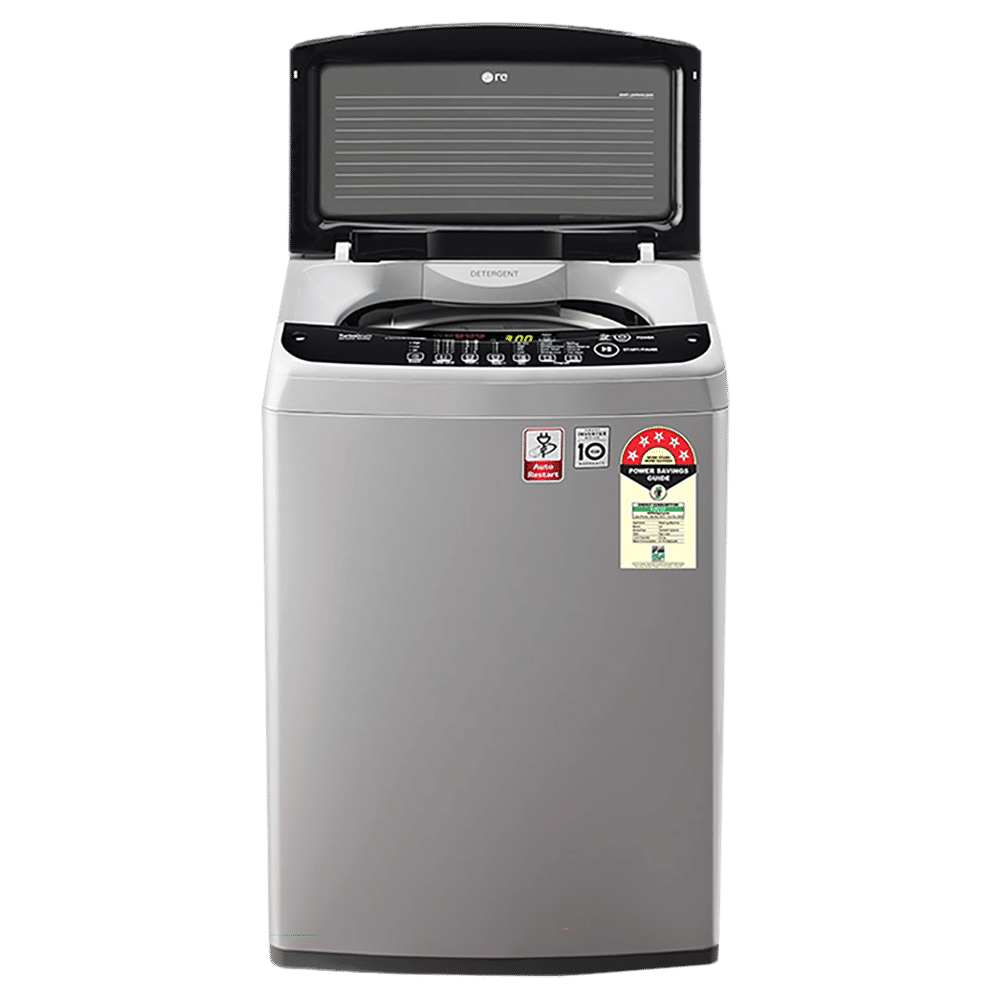 LG 6.5 kg 5 Star Fully Automatic Top Load Washing Machine (T65SNSF1Z.ASFQEIL, Smart Inverter Technology, Middle Free Silver & Black) LG 6.5 kg 5 Star Fully Automatic Top Load Washing Machine (T65SNSF1Z.ASFQEIL, Smart Inverter Technology, Middle Free Silver & Black)_9