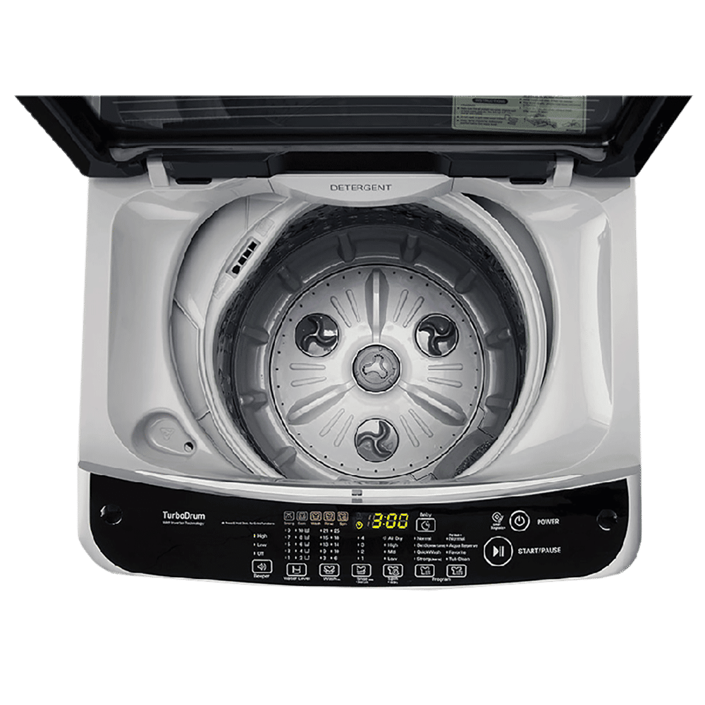 LG 6.5 kg 5 Star Fully Automatic Top Load Washing Machine (T65SNSF1Z.ASFQEIL, Smart Inverter Technology, Middle Free Silver & Black) LG 6.5 kg 5 Star Fully Automatic Top Load Washing Machine (T65SNSF1Z.ASFQEIL, Smart Inverter Technology, Middle Free Silver & Black)_6