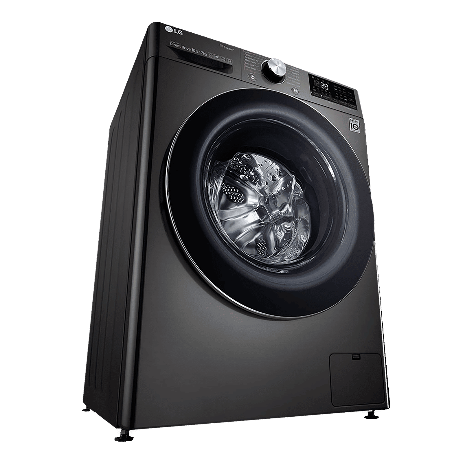 LG 10.5/7 kg 5 Star Inverter Fully Automatic Front Load Washer Dryer (FHD1057STB.ABLPEIL, In-Built Heater, Black VCM) LG 10.5/7 kg 5 Star Inverter Fully Automatic Front Load Washer Dryer (FHD1057STB.ABLPEIL, In-Built Heater, Black VCM)_14