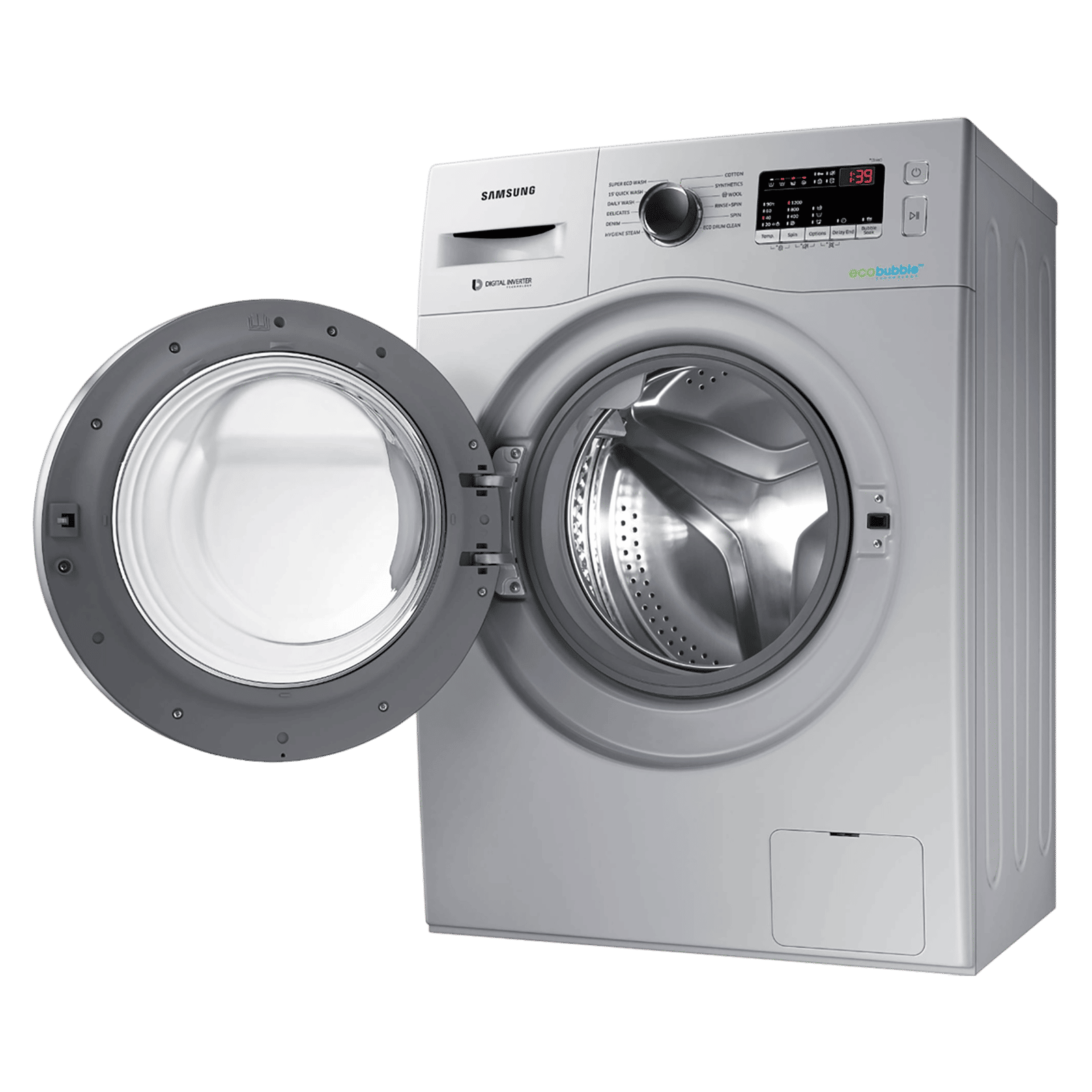 SAMSUNG 6 kg 5 Star Inverter Fully Automatic Front Load Washing Machine (WW61R20EK0S/TL, Diamond Drum, Silver) SAMSUNG 6 kg 5 Star Inverter Fully Automatic Front Load Washing Machine (WW61R20EK0S/TL, Diamond Drum, Silver)_8