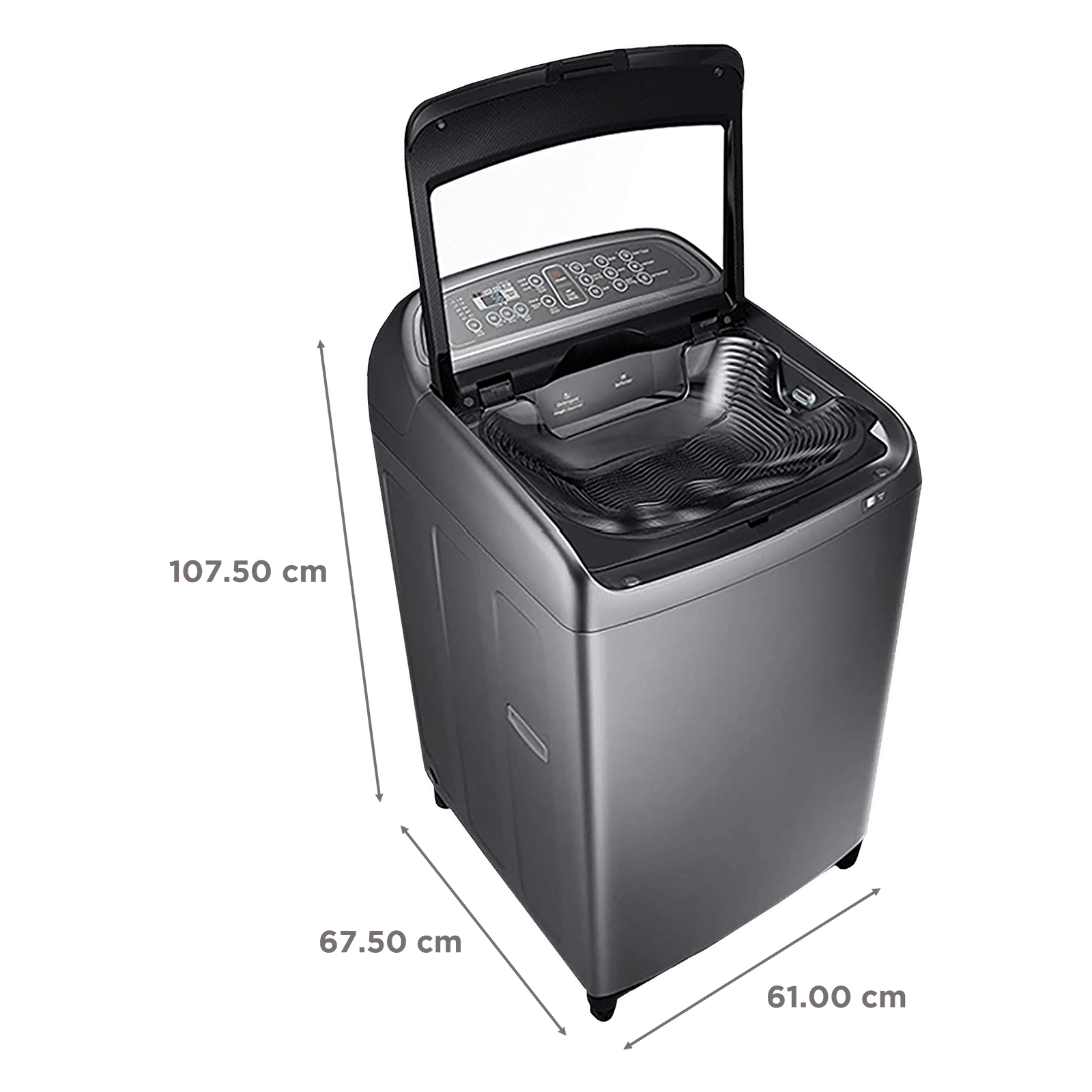 SAMSUNG 11 kg 5 Star Inverter Fully Automatic Top Load Washing Machine (WA11J5751SP/TL, Magic Filter, Inox Grey) SAMSUNG 11 kg 5 Star Inverter Fully Automatic Top Load Washing Machine (WA11J5751SP/TL, Magic Filter, Inox Grey)_3