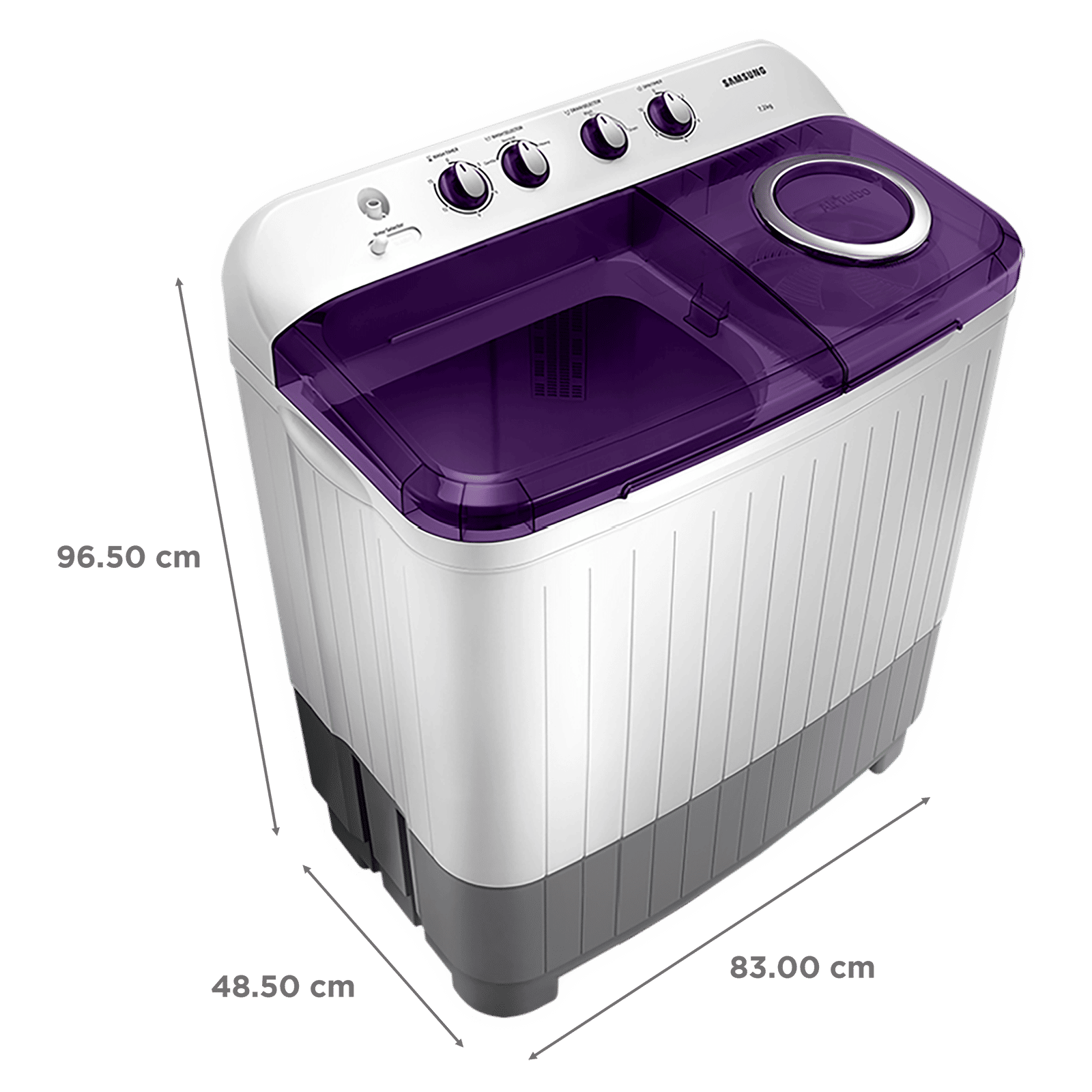 SAMSUNG 7 kg 5 Star Semi Automatic Washing Machine with Magic Filter (WT70M3200HL/TL, Violet) SAMSUNG 7 kg 5 Star Semi Automatic Washing Machine with Magic Filter (WT70M3200HL/TL, Violet)_3
