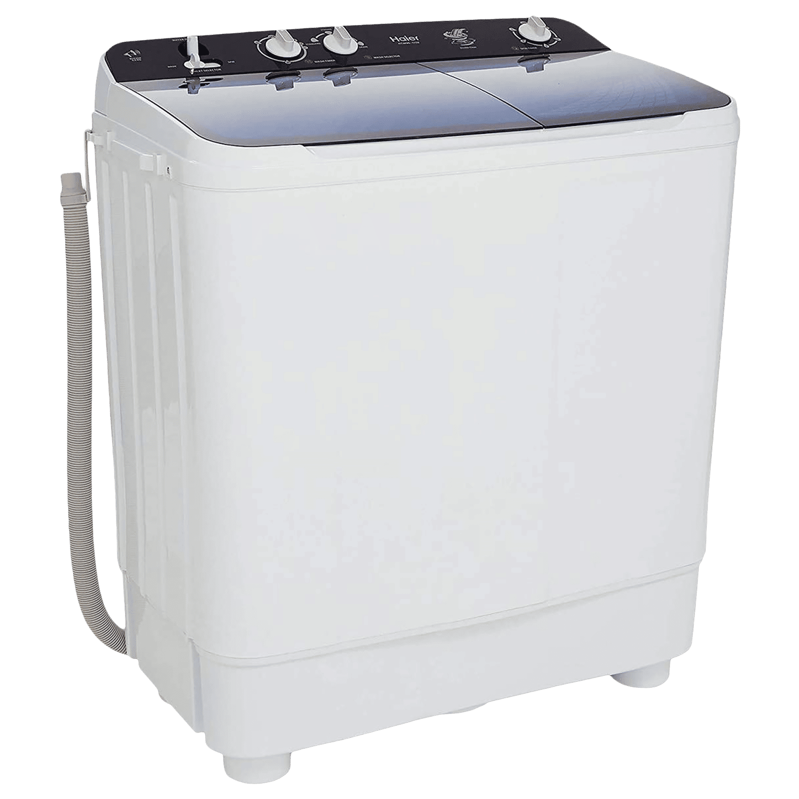 Haier 9 kg Semi Automatic Washing Machine with 4D Magic Filter (HTW90-1159, White/Blue) Haier 9 kg Semi Automatic Washing Machine with 4D Magic Filter (HTW90-1159, White/Blue)_5