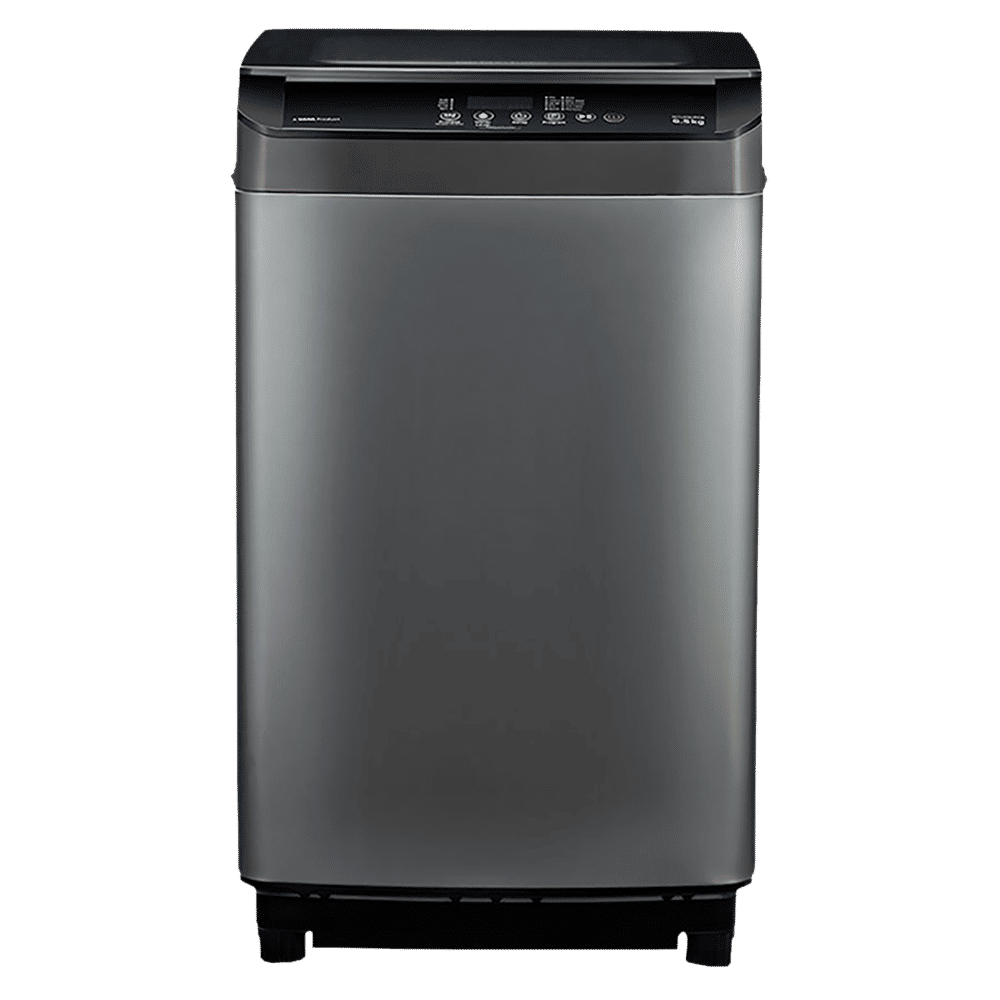 VOLTAS beko 6.5 kg 5 Star Fully Automatic Top Load Washing Machine (WTL65UPGB, Lint Filter, Grey)_1