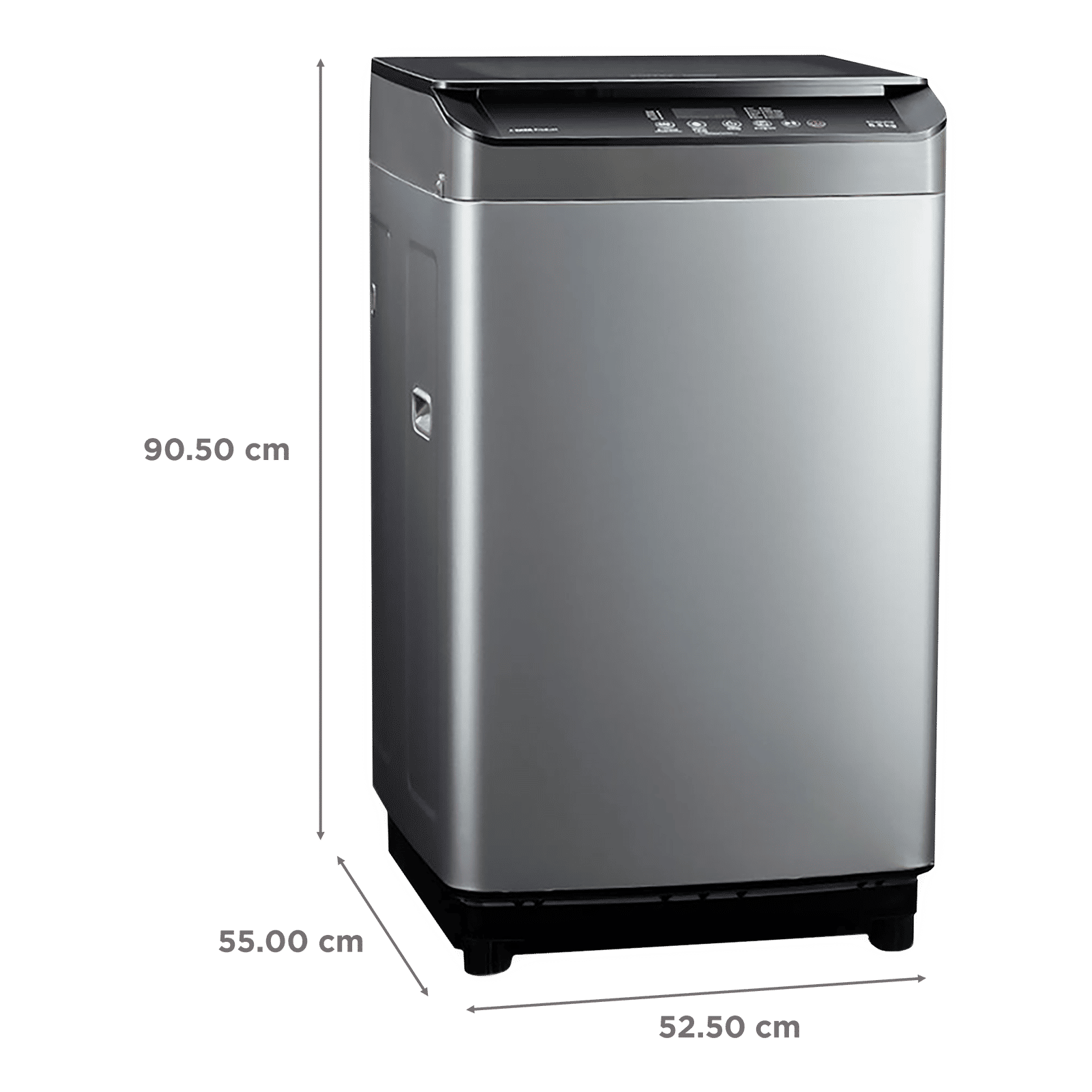 VOLTAS beko 6.5 kg 5 Star Fully Automatic Top Load Washing Machine (WTL65UPGB, Lint Filter, Grey)_3