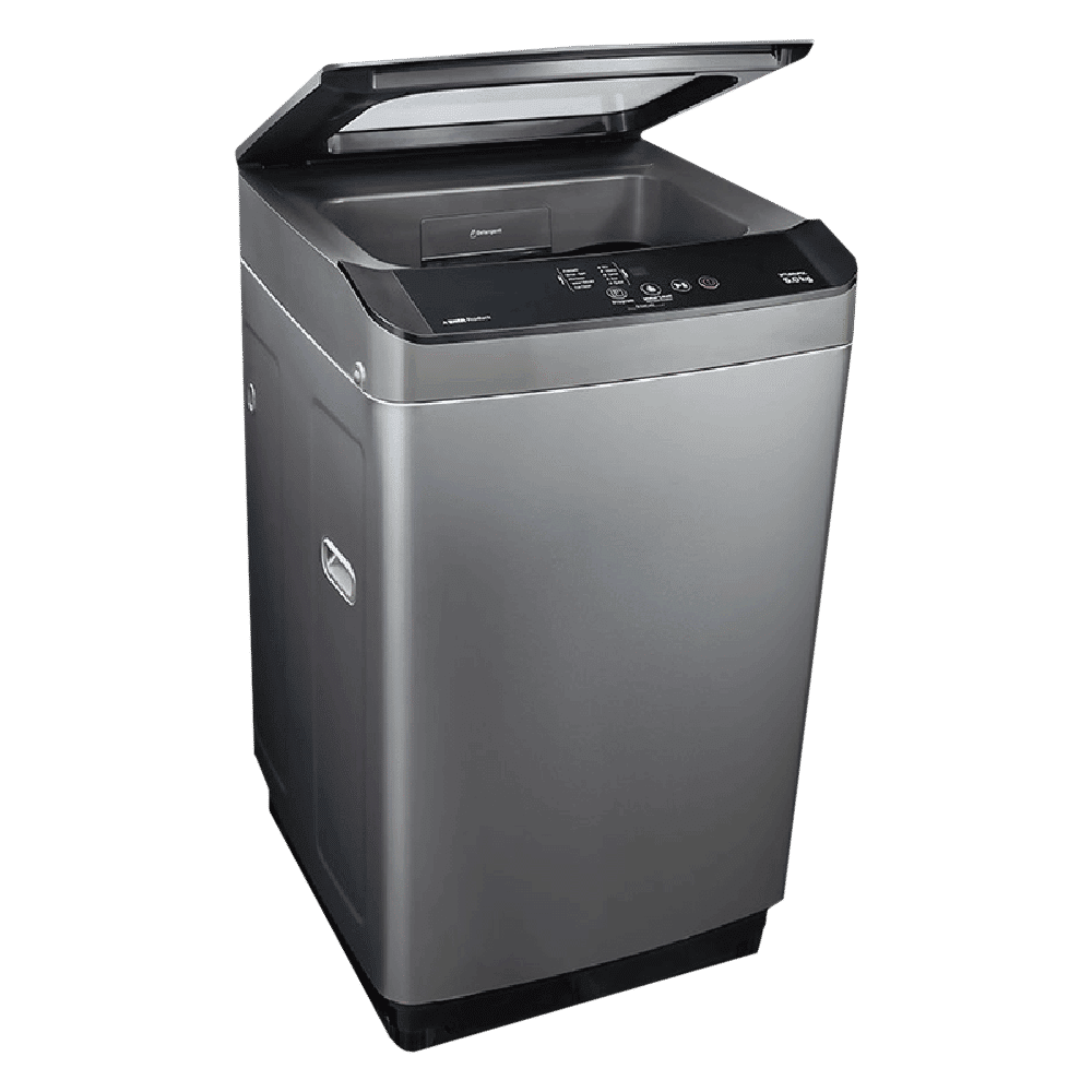 VOLTAS beko 6.5 kg 5 Star Fully Automatic Top Load Washing Machine (WTL65UPGC, Lint Filter, Grey)_6