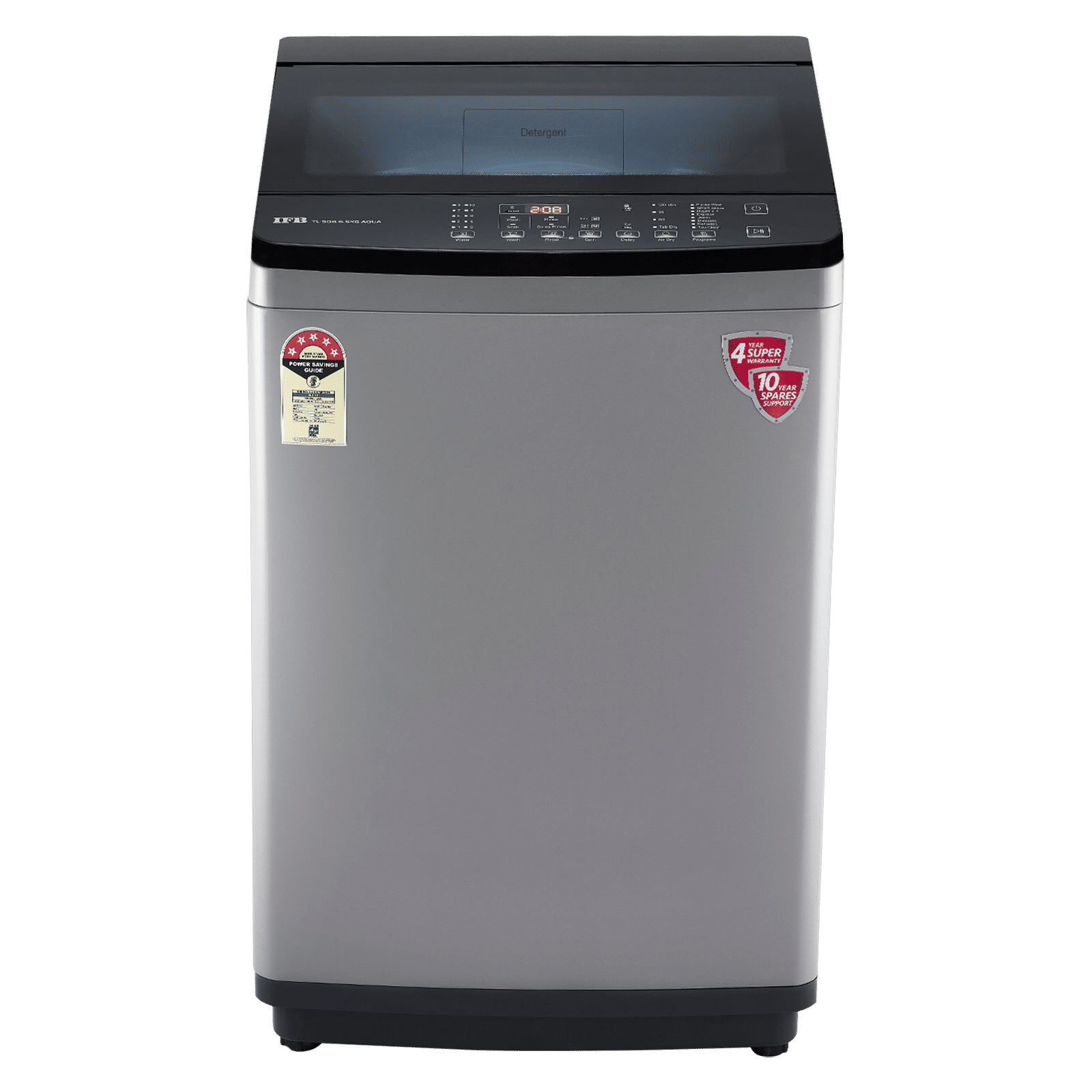 IFB 6.5 kg 5 Star Fully Automatic Top Load Washing Machine (Aqua, TL-SDG, Lint Tower Filter, Medium Grey)_1