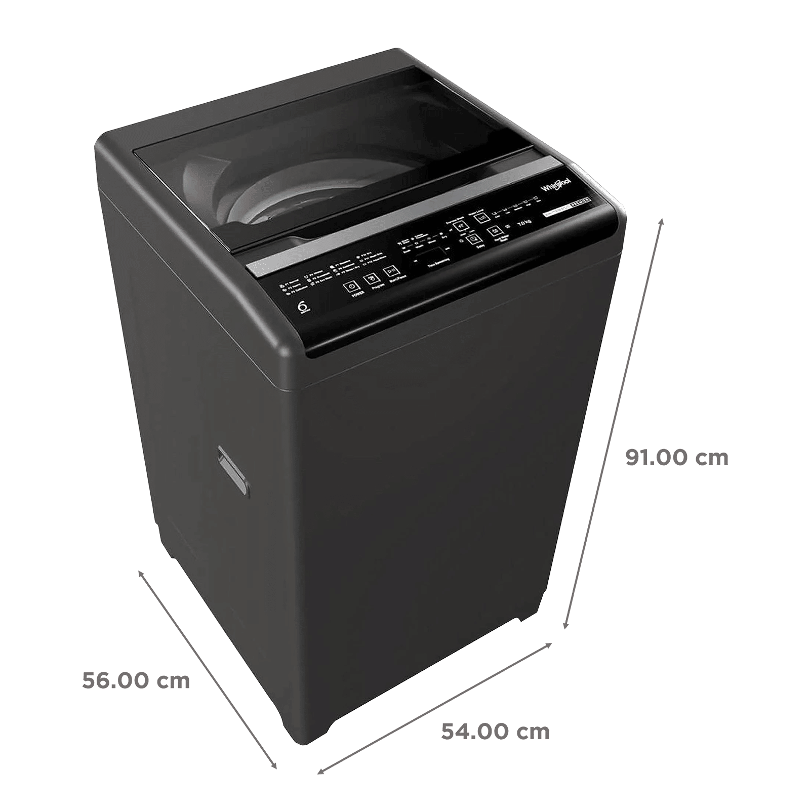 Whirlpool 7 kg 5 Star Fully Automatic Top Load Washing Machine (Whitemagic Premier GenX, 31467, Lint Filter, Grey) Whirlpool 7 kg 5 Star Fully Automatic Top Load Washing Machine (Whitemagic Premier GenX, 31467, Lint Filter, Grey)_3