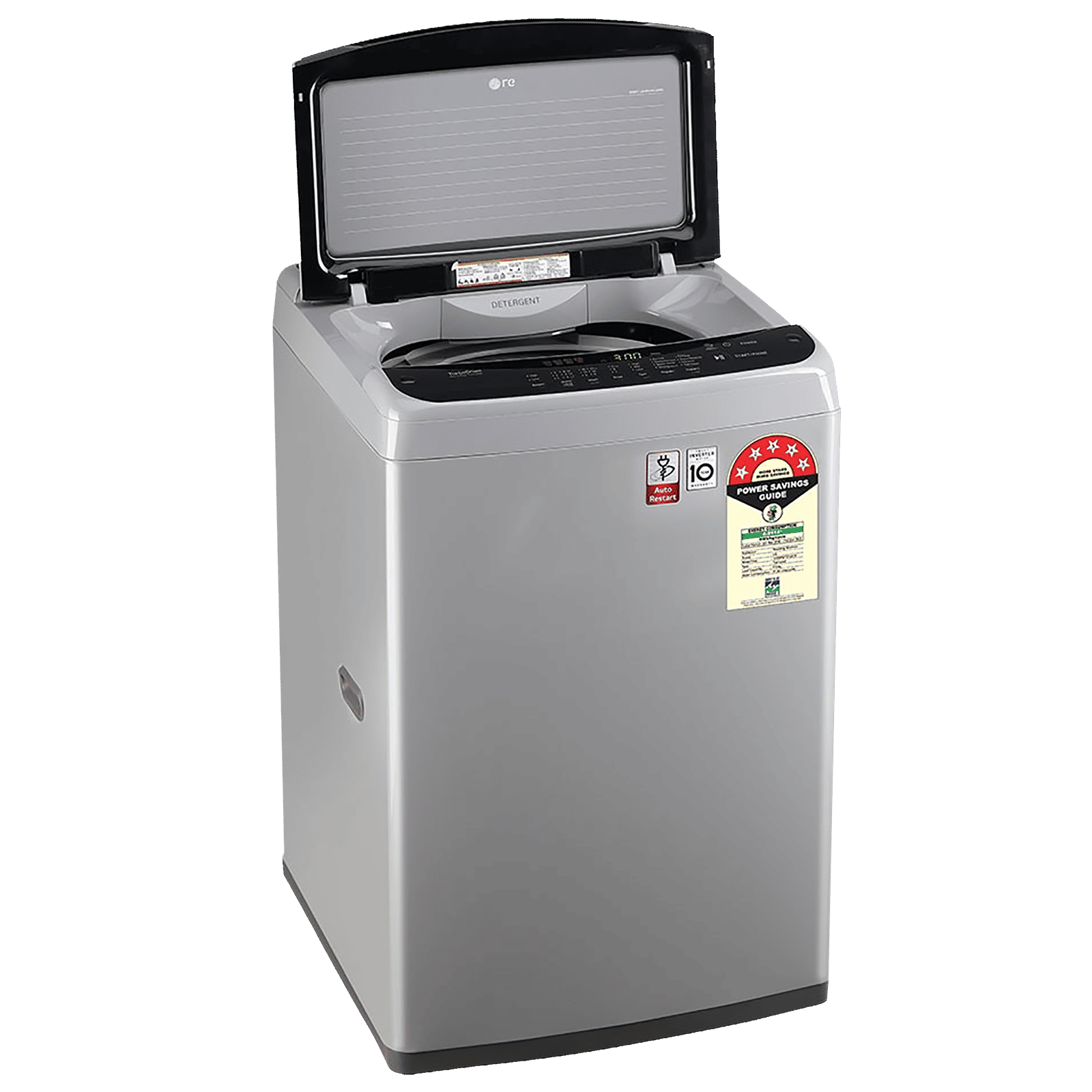 LG 6.5 kg 5 Star Inverter Fully Automatic Top Load Washing Machine (T65SPSF2Z.ASFQEIL, Smart Inverter Technology, Middle Free Silver) LG 6.5 kg 5 Star Inverter Fully Automatic Top Load Washing Machine (T65SPSF2Z.ASFQEIL, Smart Inverter Technology, Middle Free Silver)_7