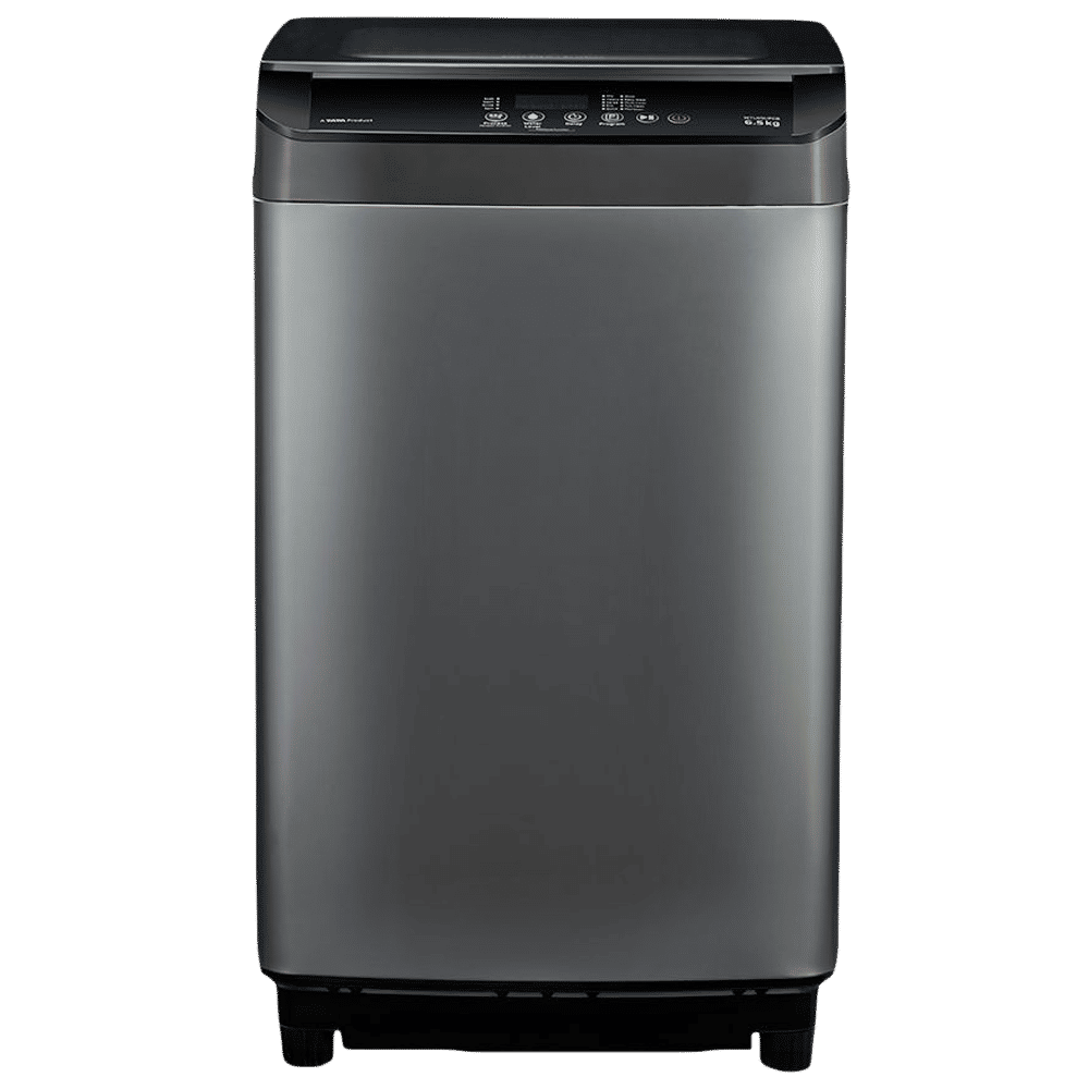VOLTAS beko 8 kg 5 Star Fully Automatic Top Load Washing Machine (WTL80UPGB, IPX4 Control Panel, Grey) VOLTAS beko 8 kg 5 Star Fully Automatic Top Load Washing Machine (WTL80UPGB, IPX4 Control Panel, Grey)_1