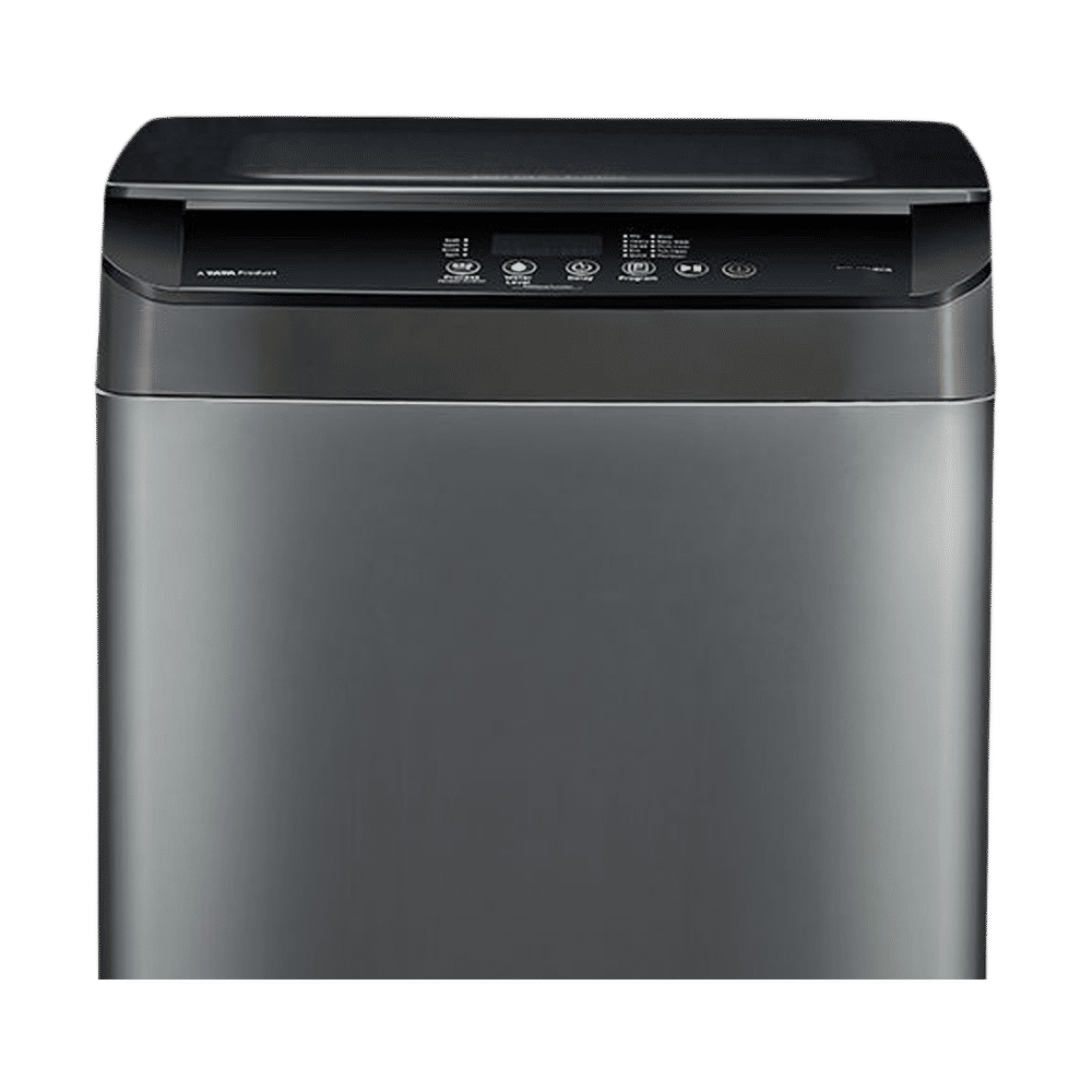 VOLTAS beko 9 kg 5 Star Fully Automatic Top Load Washing Machine (WTL90UPGB, Lint Filter, Grey)_7