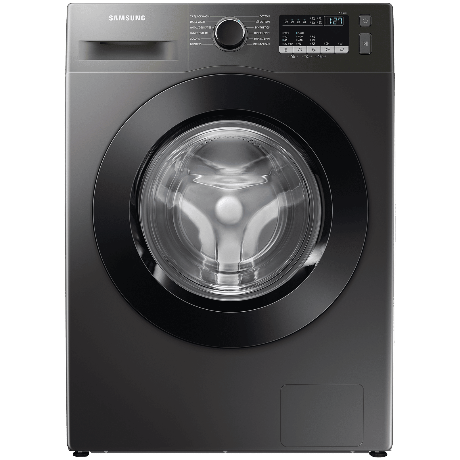SAMSUNG 7 kg 5 Star Inverter Fully Automatic Front Load Washing Machine (WW70T4020CX/TL, Diamond Drum, Inox) SAMSUNG 7 kg 5 Star Inverter Fully Automatic Front Load Washing Machine (WW70T4020CX/TL, Diamond Drum, Inox)_1