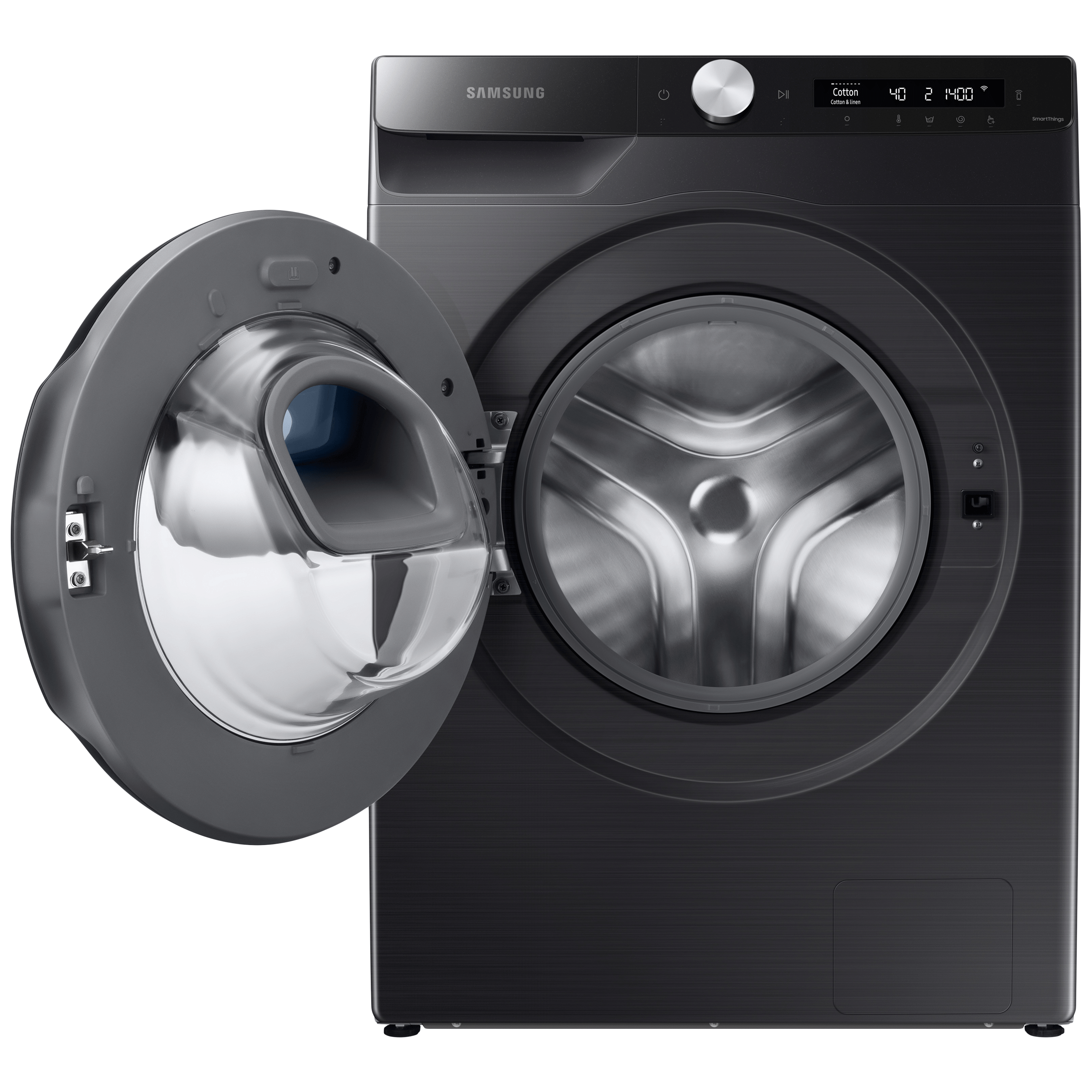 SAMSUNG 8 kg 5 Star Inverter Fully Automatic Front Load Washing Machine (WW80T554DAB/TL, AI Control Display, Black Caviar)_8