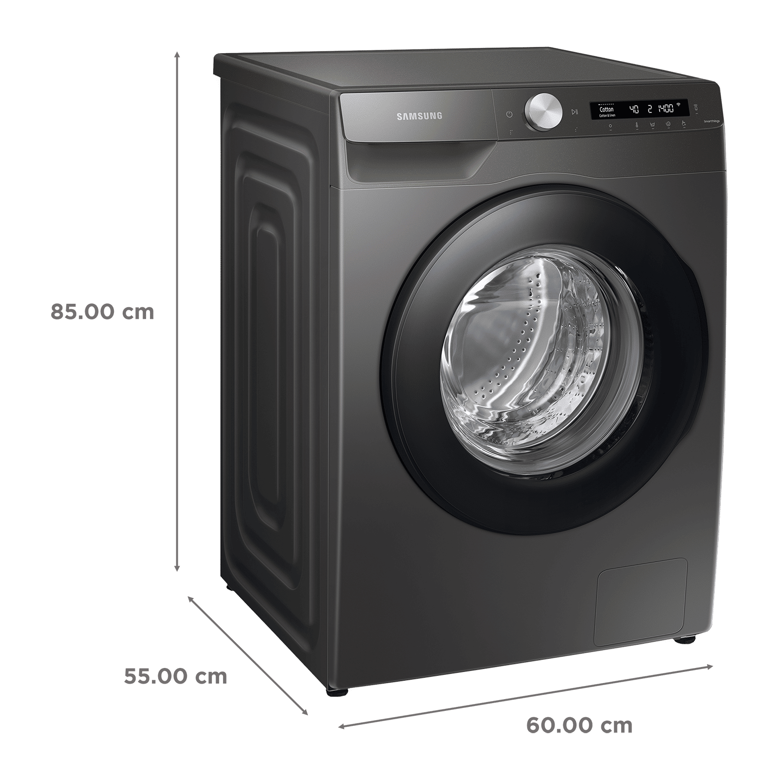 SAMSUNG 8 kg 5 Star Inverter Fully Automatic Front Load Washing Machine (WW80T504DAN/TL, AI Control Display, Inox)_3
