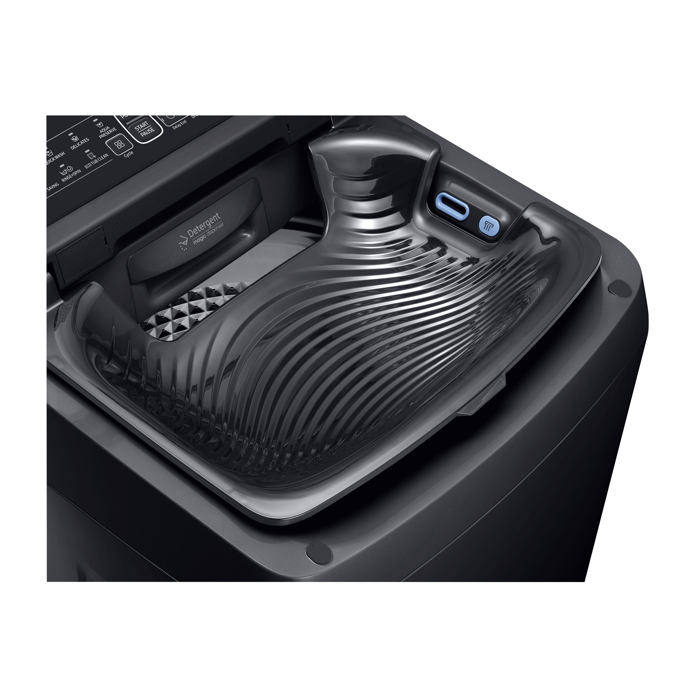 SAMSUNG 8 kg 5 Star Inverter Fully Automatic Top Load Washing Machine (WA80N4770VV/TL, Diamond Drum, Black Caviar) SAMSUNG 8 kg 5 Star Inverter Fully Automatic Top Load Washing Machine (WA80N4770VV/TL, Diamond Drum, Black Caviar)_8