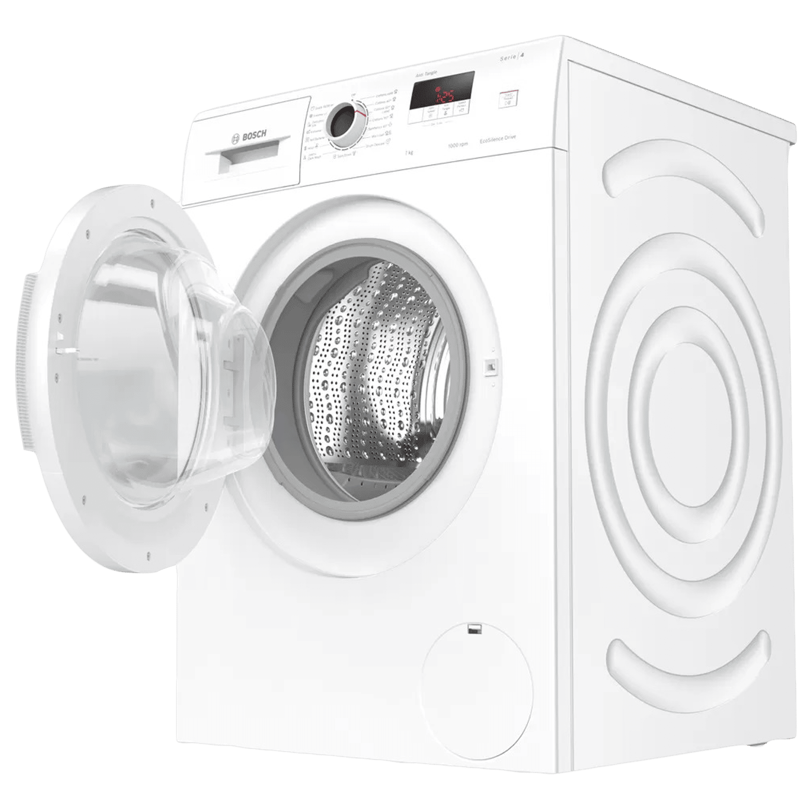 BOSCH 7 kg 5 Star Inverter Fully Automatic Front Load Washing Machine (Series 4, WAJ2006WIN, Vario Drum, White)_5