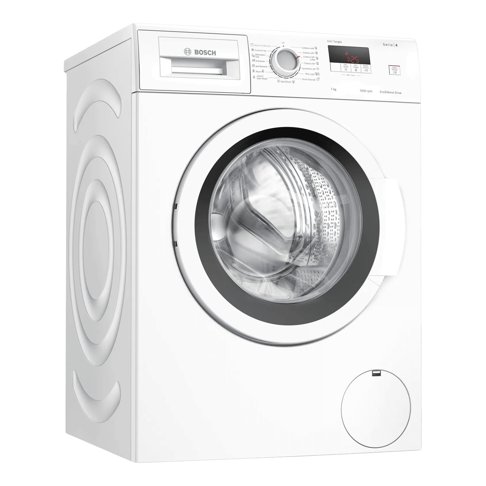 BOSCH 7 kg 5 Star Inverter Fully Automatic Front Load Washing Machine (Series 4, WAJ2006WIN, Vario Drum, White)_1