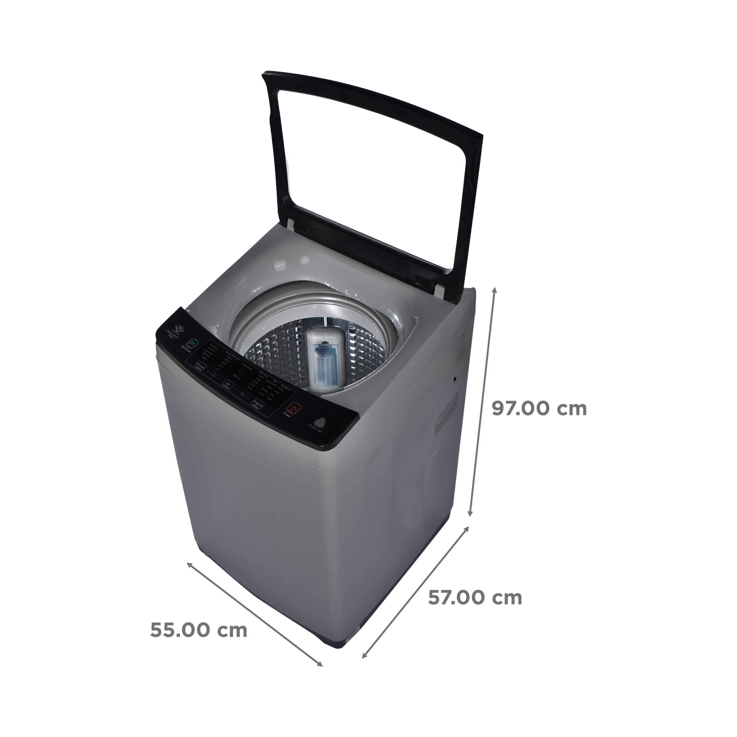 Haier 7.5 kg 5 Star Fully Automatic Top Load Washing Machine (826 Series, HWM75-826DNZP, Magic Filter, Titanium Silver Grey) Haier 7.5 kg 5 Star Fully Automatic Top Load Washing Machine (826 Series, HWM75-826DNZP, Magic Filter, Titanium Silver Grey)_3