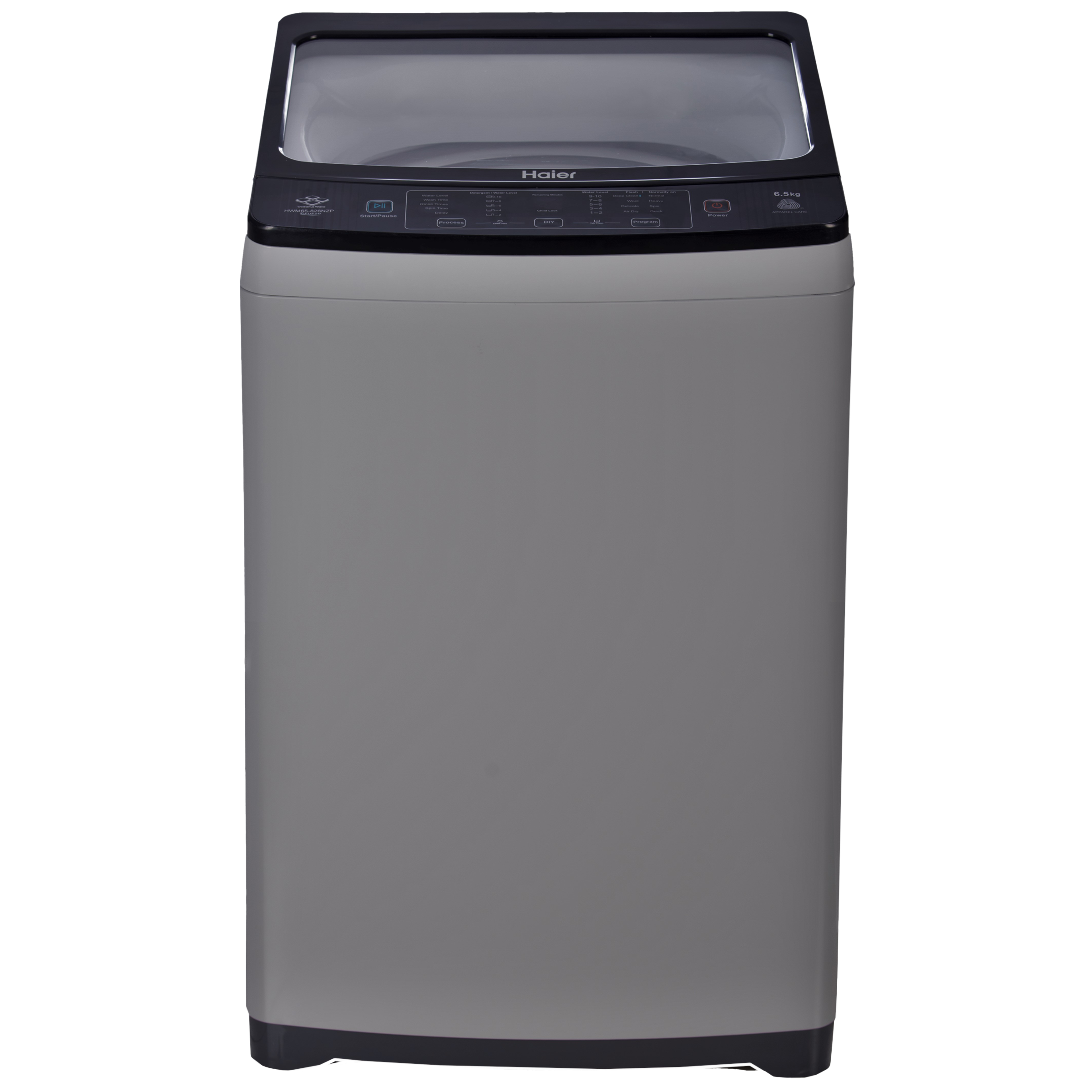 Haier 6.5 kg 5 Star Fully Automatic Top Load Washing Machine (826 Series, HWM65-826DNZP, Two Bionic Magic Filter, Titanium Silver Grey) Haier 6.5 kg 5 Star Fully Automatic Top Load Washing Machine (826 Series, HWM65-826DNZP, Two Bionic Magic Filter, Titanium Silver Grey)_1