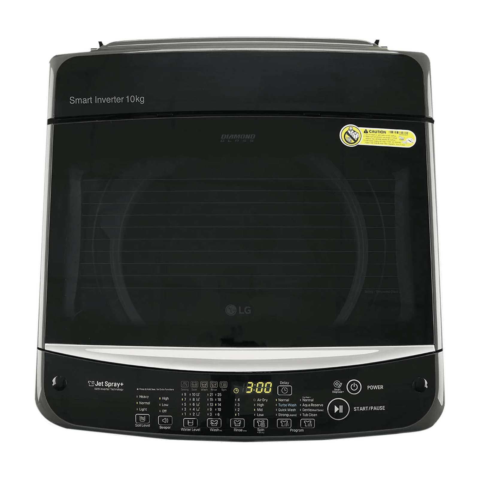 LG 10 kg 5 Star Inverter Fully Automatic Top Load Washing Machine (T10SJMB1Z.ABMQEIL, Smart Inverter Technology, Middle Black) LG 10 kg 5 Star Inverter Fully Automatic Top Load Washing Machine (T10SJMB1Z.ABMQEIL, Smart Inverter Technology, Middle Black)_4