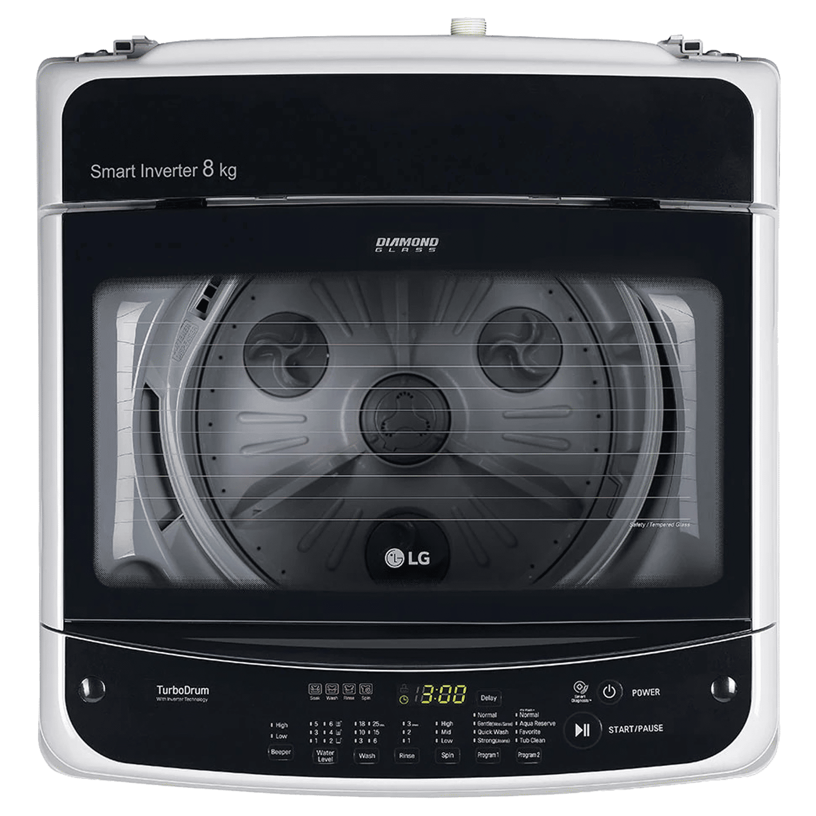 LG 8 kg 5 Star Inverter Fully Automatic Top Load Washing Machine (T80SPSF2Z.ASFQEIL, Waterfall Circulation, Middle Free Silver) LG 8 kg 5 Star Inverter Fully Automatic Top Load Washing Machine (T80SPSF2Z.ASFQEIL, Waterfall Circulation, Middle Free Silver)_2