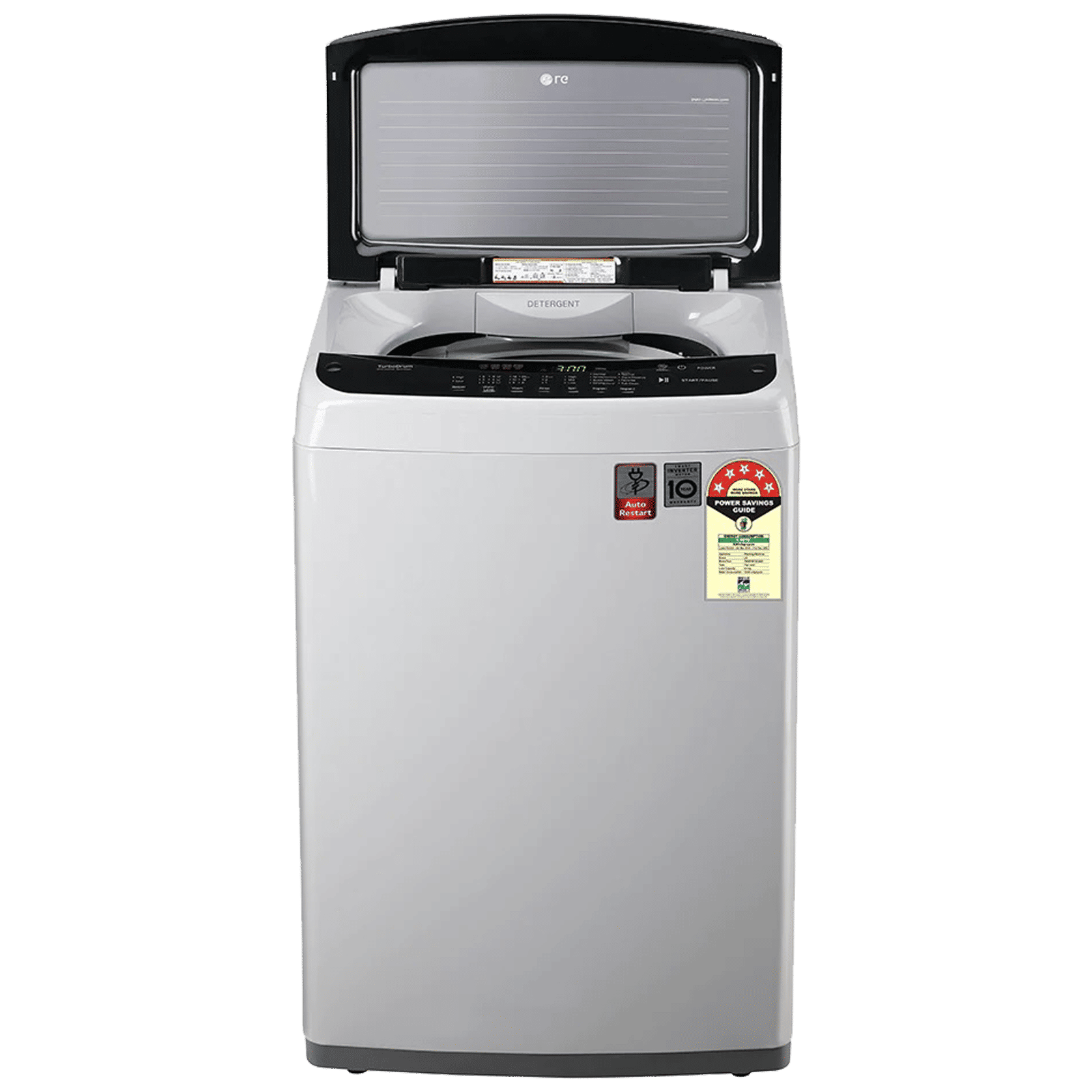 LG 8 kg 5 Star Inverter Fully Automatic Top Load Washing Machine (T80SPSF2Z.ASFQEIL, Waterfall Circulation, Middle Free Silver) LG 8 kg 5 Star Inverter Fully Automatic Top Load Washing Machine (T80SPSF2Z.ASFQEIL, Waterfall Circulation, Middle Free Silver)_6