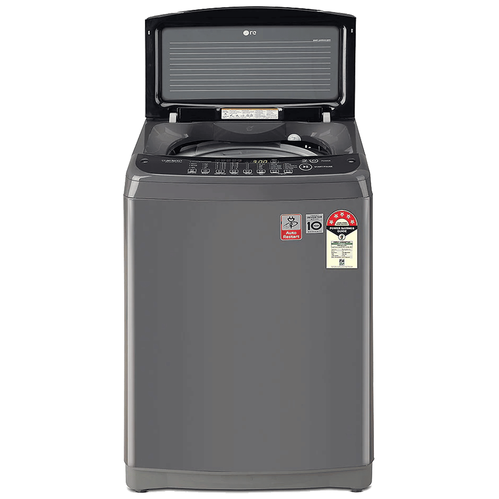 LG 9 kg 5 Star Inverter Fully Automatic Top Load Washing Machine (T90SJMB1Z.ABMQEIL, Smart Inverter Technology, Middle Black) LG 9 kg 5 Star Inverter Fully Automatic Top Load Washing Machine (T90SJMB1Z.ABMQEIL, Smart Inverter Technology, Middle Black)_8