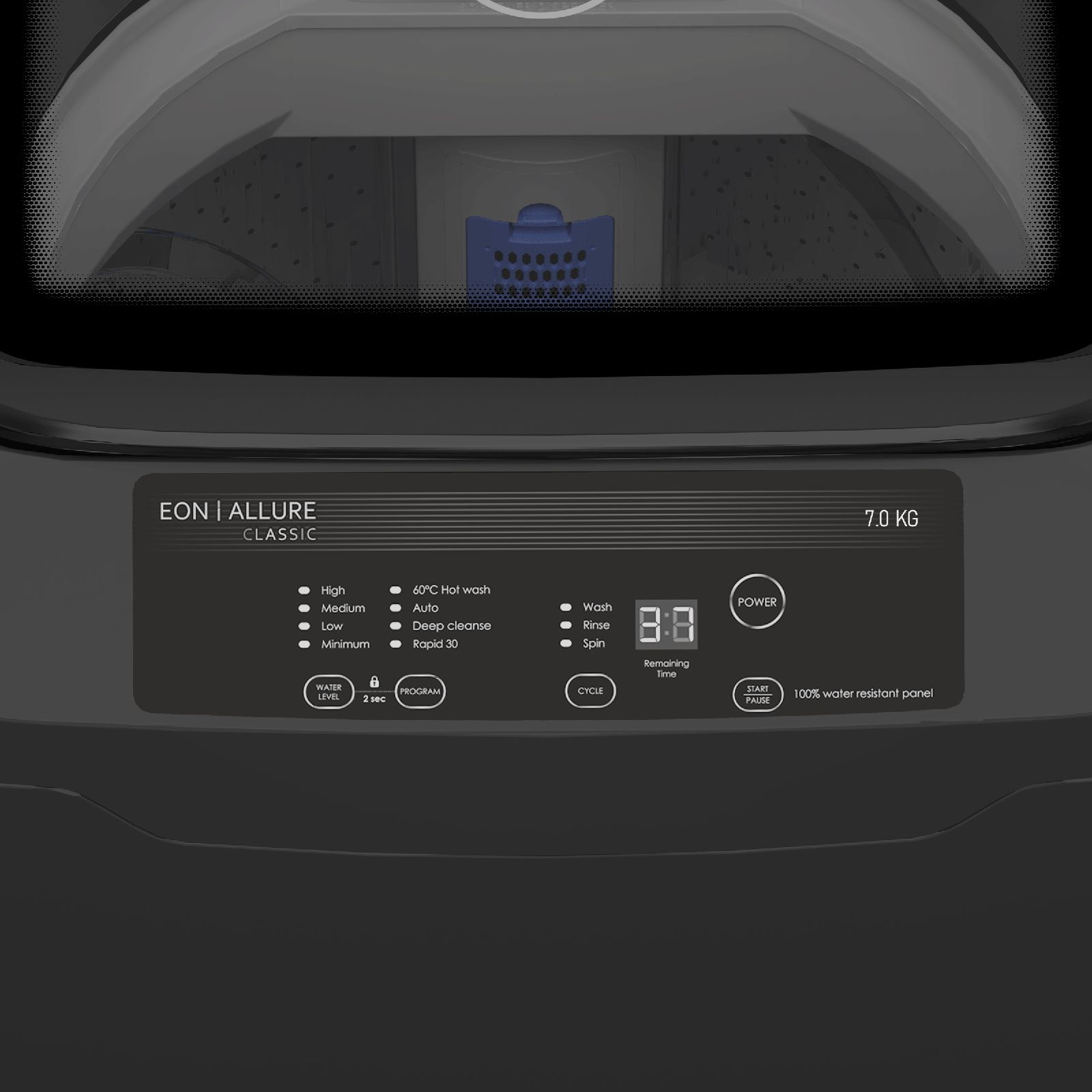 Godrej 7 kg 5 Star Fully Automatic Top Load Washing Machine (Eon Allure Classic, WTEON ALR C 70 5.0 FDTH GPGR, Cascade Waterfall Technology, Graphite Grey)_8