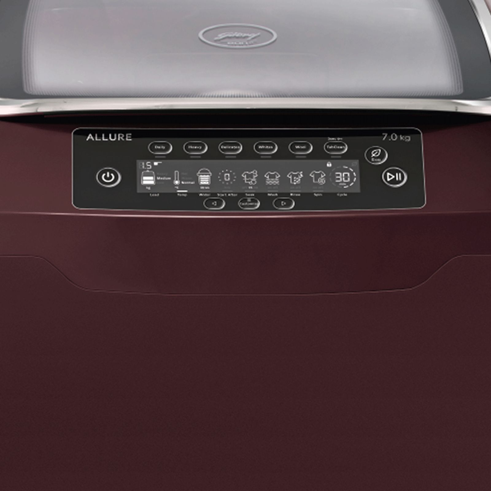 Godrej 7 kg 5 Star Fully Automatic Top Load Washing Machine (Eon Allure, WTEON ALR 70 5.0 FISNS COBR, Magic Filter, Cocoa Brown) Godrej 7 kg 5 Star Fully Automatic Top Load Washing Machine (Eon Allure, WTEON ALR 70 5.0 FISNS COBR, Magic Filter, Cocoa Brown)_4