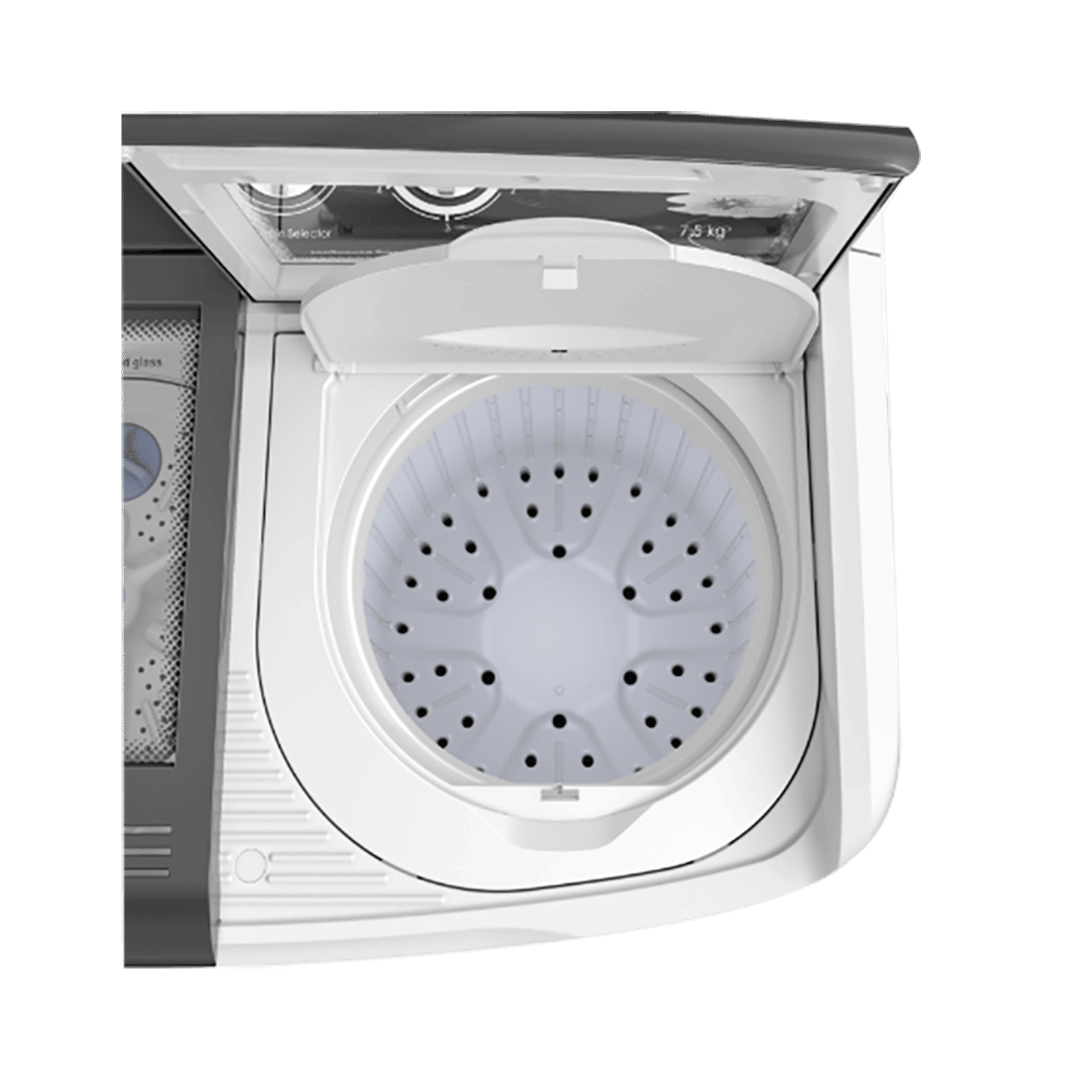 Godrej 7.5 Kg 5 Star Semi Automatic Washing Machine with Electro-Mechanical Controls (Edge, WSEDGE 75 5.0 TB3 M STGR, Storm Grey)_9