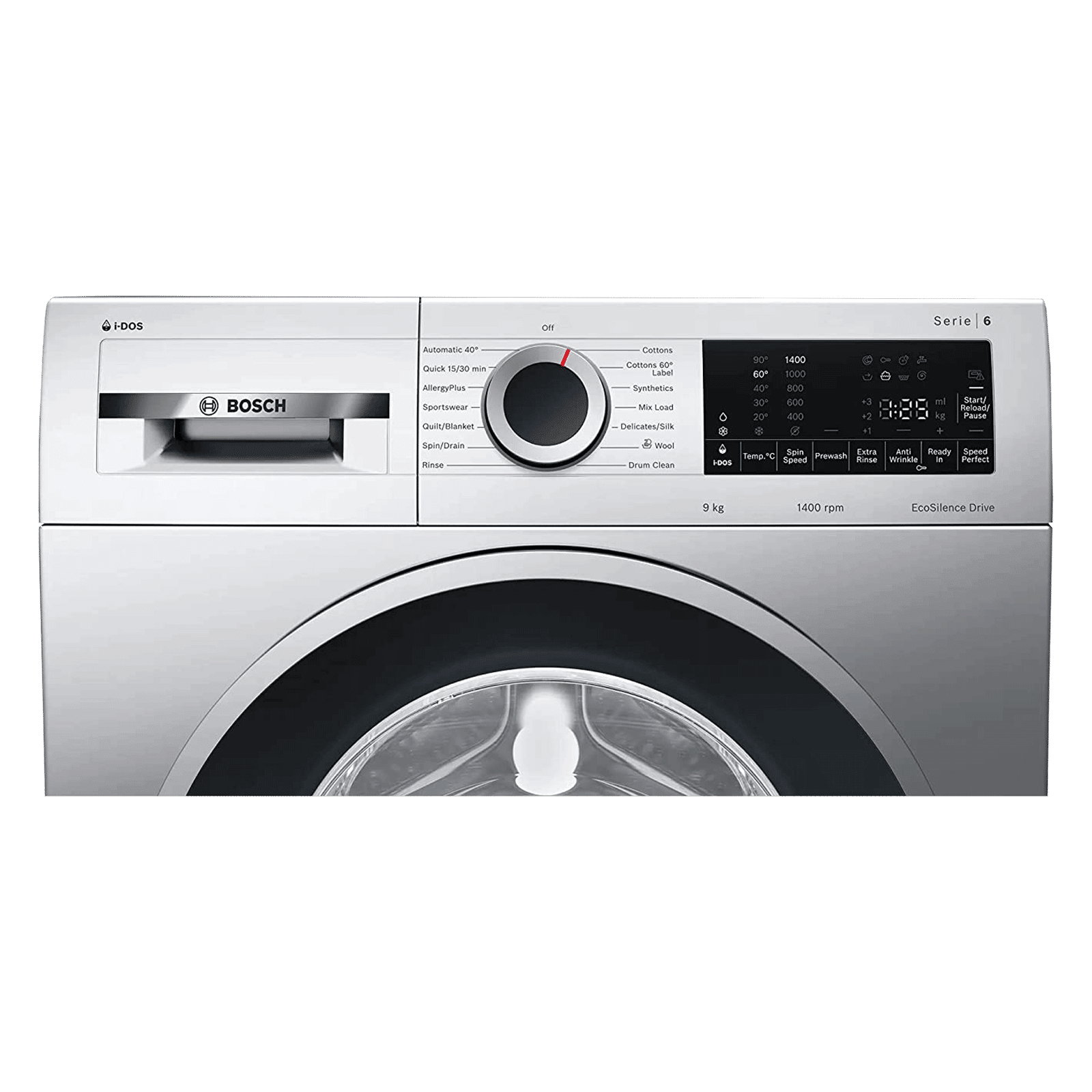 BOSCH 9 kg 5 Star Fully Automatic Front Load Washing Machine (Series 6, WGA244ASIN, EcoSilence Drive, Platinum Silver) BOSCH 9 kg 5 Star Fully Automatic Front Load Washing Machine (Series 6, WGA244ASIN, EcoSilence Drive, Platinum Silver)_4
