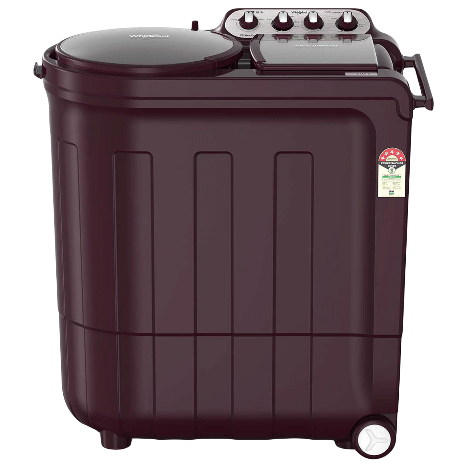 Whirlpool 8.5 kg 5 Star Semi Automatic Washing Machine with In-Built Collar Scrubber (Ace, Wine Dazzle)_1