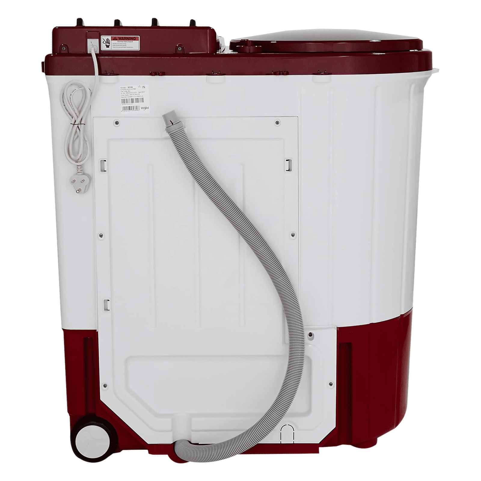 Whirlpool 9 kg 5 Star Semi Automatic Washing Machine with 3D Lint Filter (Ace XL, 30194, Coral Red) Whirlpool 9 kg 5 Star Semi Automatic Washing Machine with 3D Lint Filter (Ace XL, 30194, Coral Red)_5