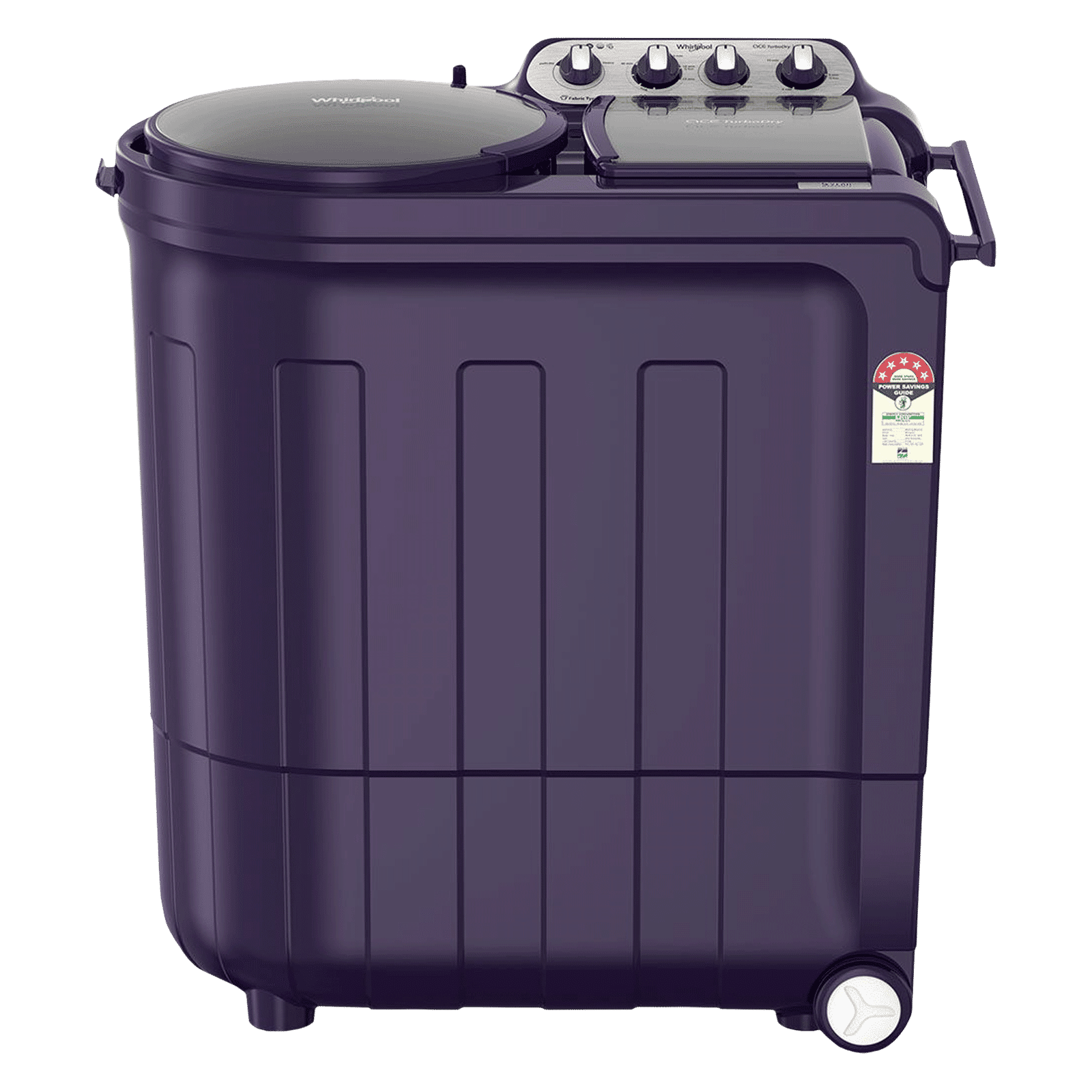 Whirlpool 8 kg 5 Star Semi Automatic Washing Machine with In-Built Collar Scrubber (Ace, Purple Dazzle) Whirlpool 8 kg 5 Star Semi Automatic Washing Machine with In-Built Collar Scrubber (Ace, Purple Dazzle)_1