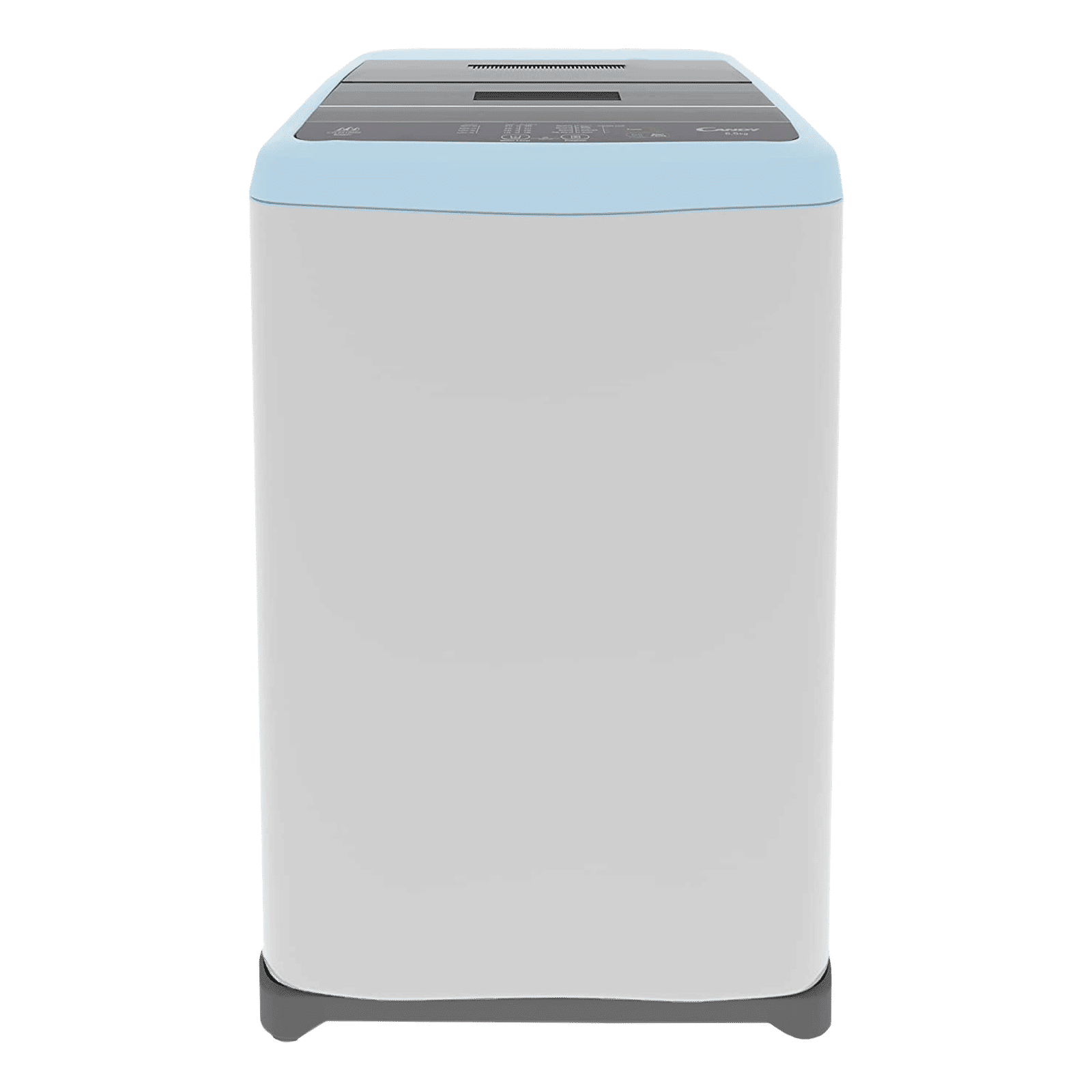 CANDY 6.5 kg 5 Star Fully Automatic Top Load Washing Machine (CTL651269S, Fuzzy Logic, Moon Silver)_1