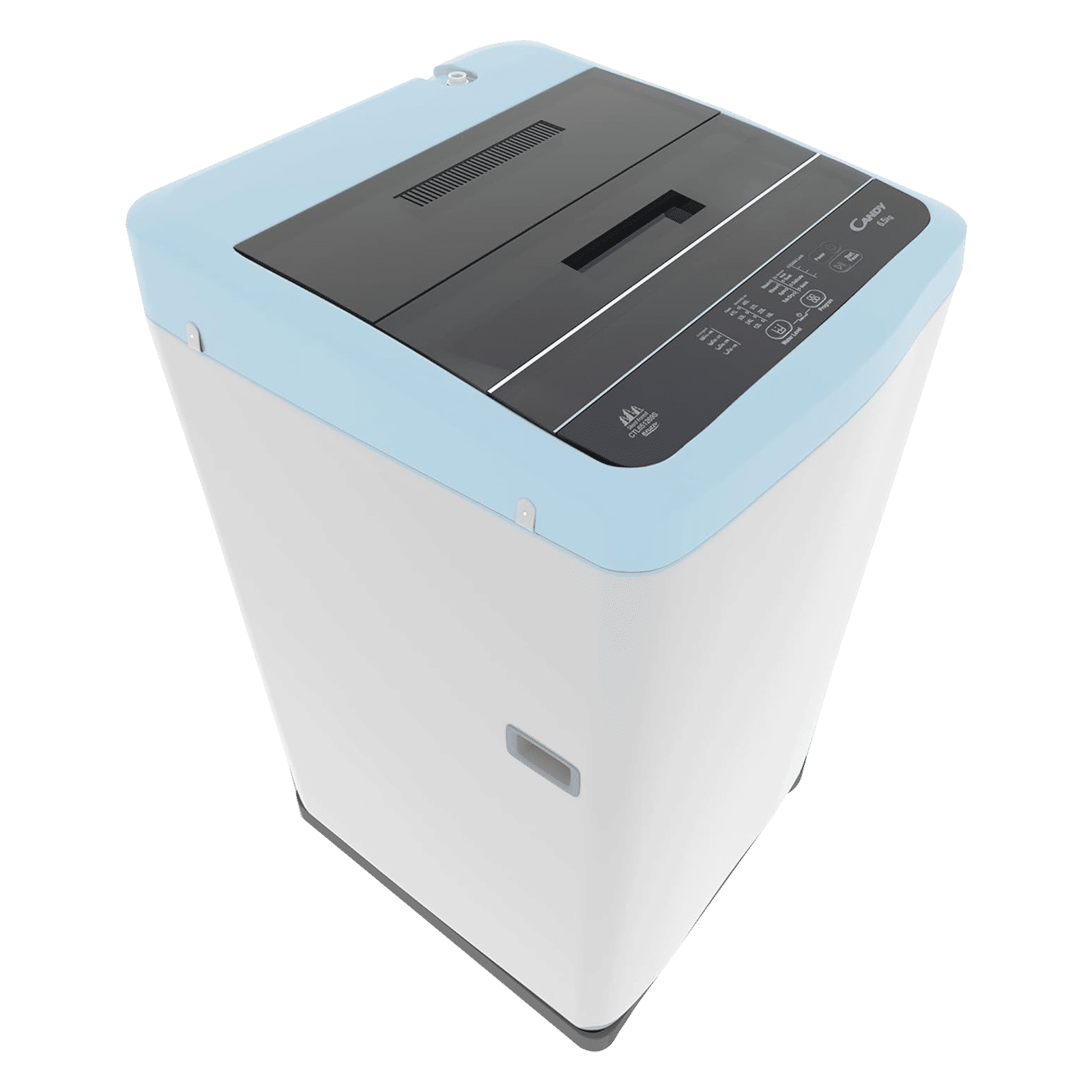 CANDY 6.5 kg 5 Star Fully Automatic Top Load Washing Machine (CTL651269S, Fuzzy Logic, Moon Silver)_9