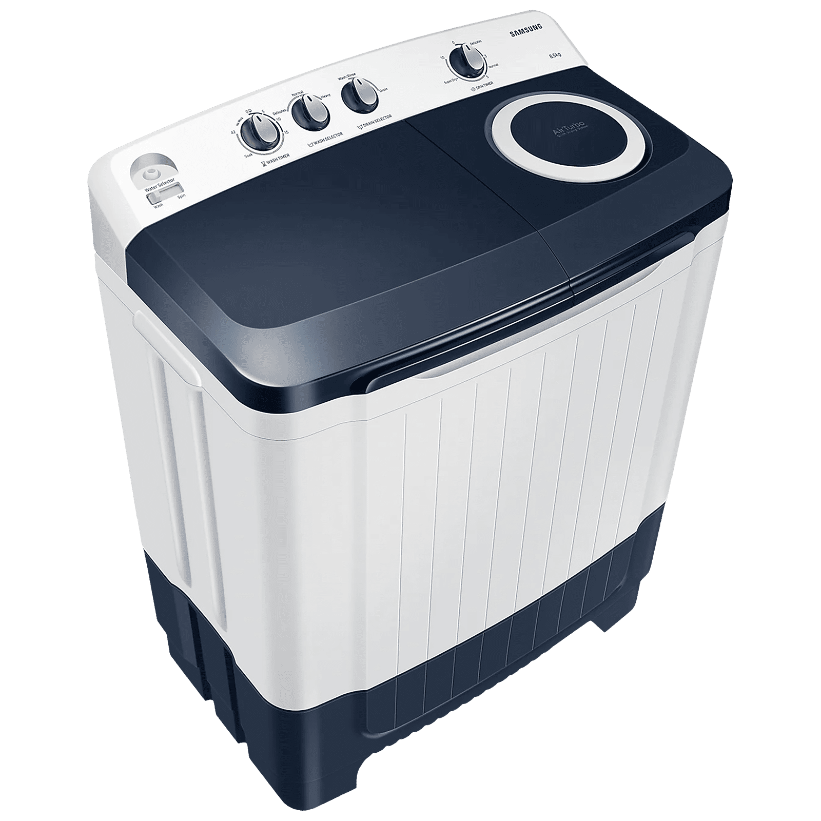 SAMSUNG 8.5 kg 5 Star Semi Automatic Washing Machine with Magic Filter (WT85R4000LL/TL, Light Grey)_8