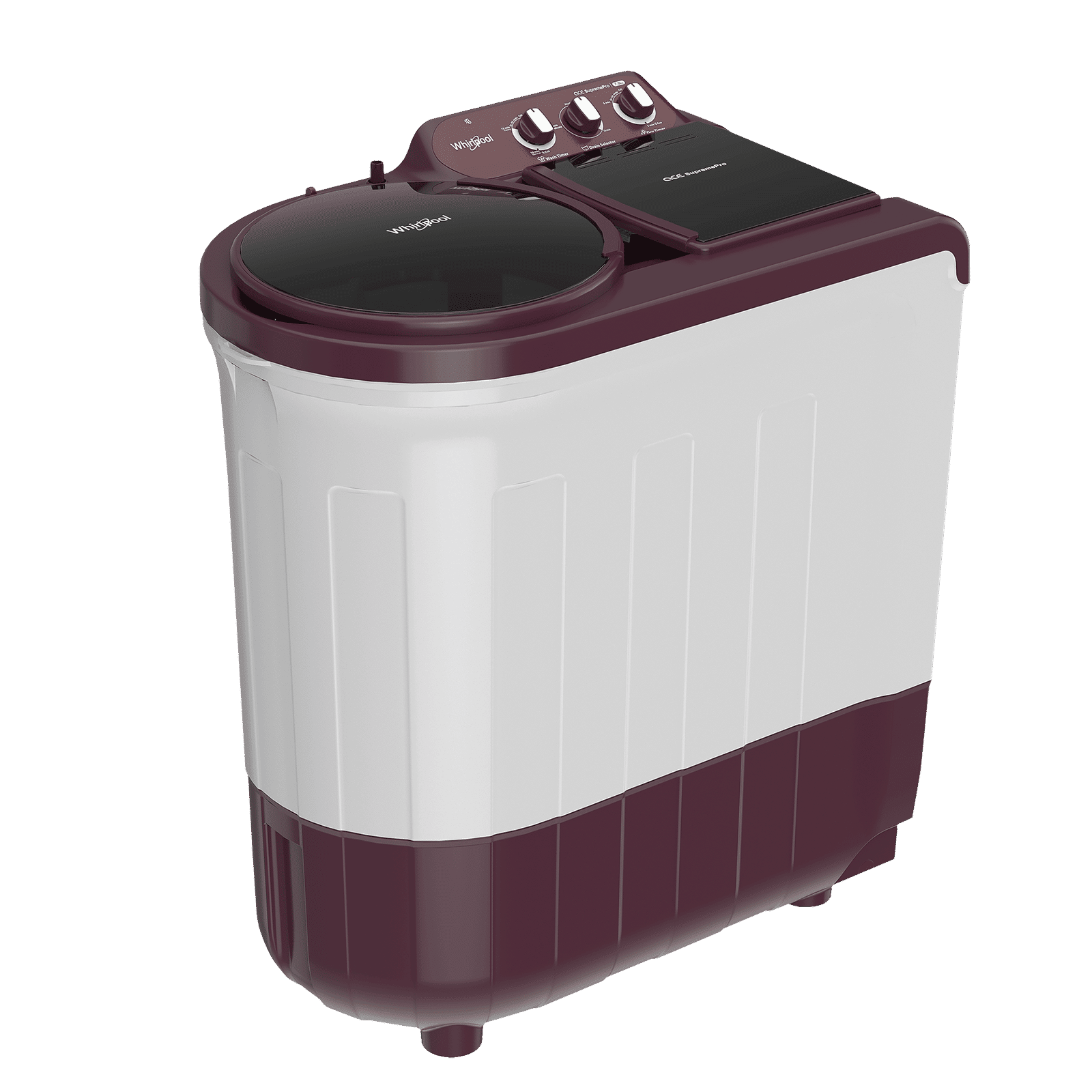 Whirlpool 7 kg 5 Star Semi Automatic Washing Machine with In-Built Collar Scrubber (Ace Supreme Pro, 30271, Wine) Whirlpool 7 kg 5 Star Semi Automatic Washing Machine with In-Built Collar Scrubber (Ace Supreme Pro, 30271, Wine)_5