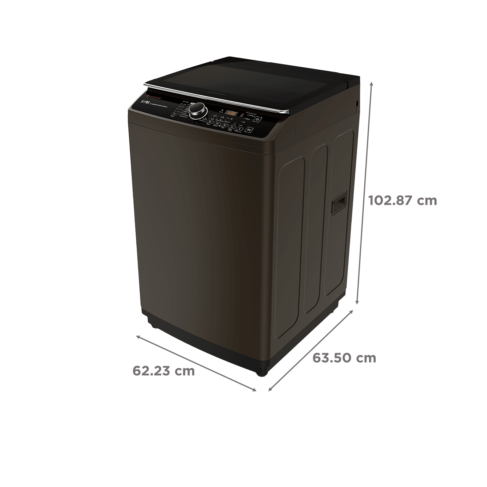 IFB 8 kg 5 Star Fully Automatic Top Load Washing Machine (Aqua, TL - SBRS, In-built Heater, Brown)_3