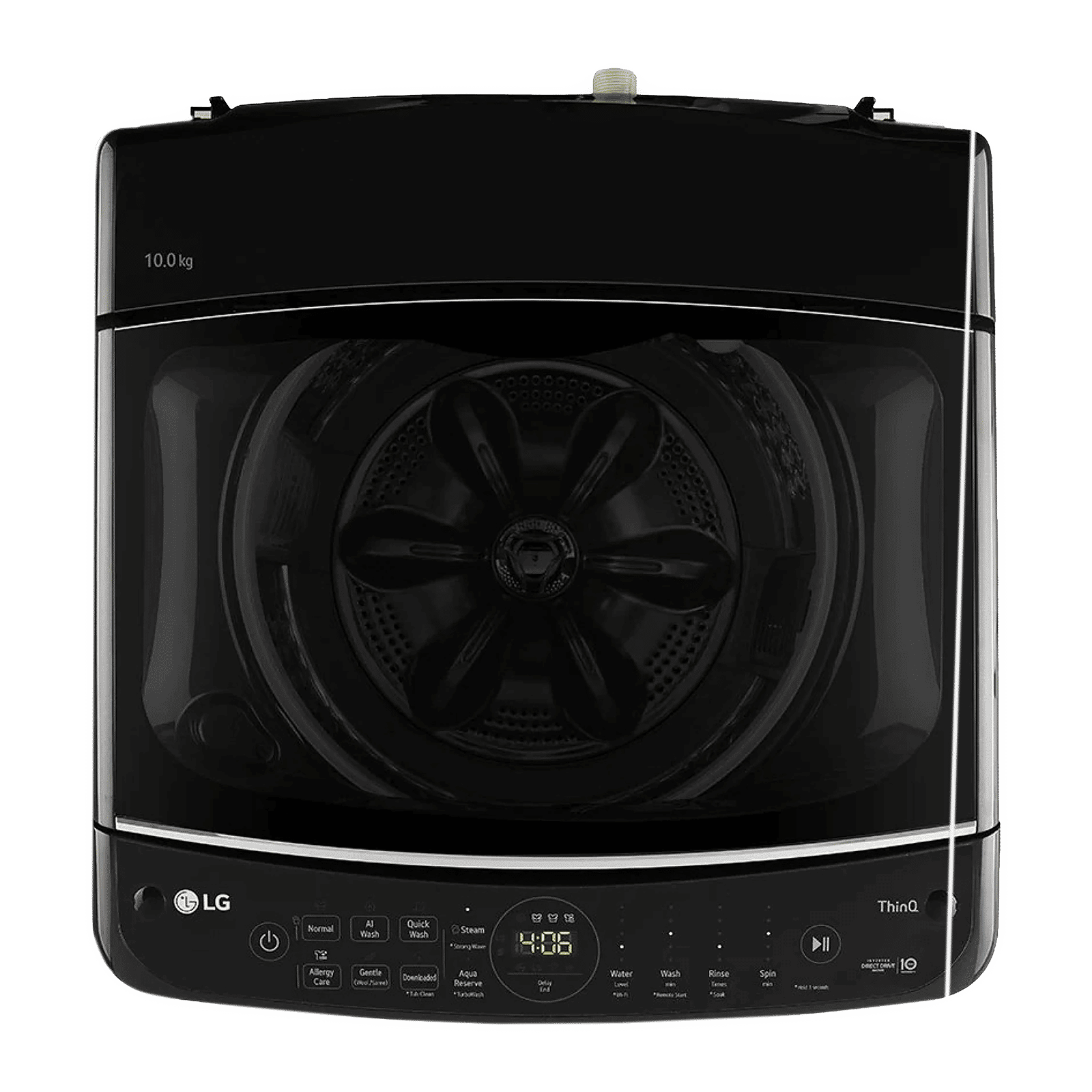 LG 10 kg 5 Star Inverter Fully Automatic Top Load Washing Machine (THD10SWP.APBQEIL, In-Built Heater, Platinum Black) LG 10 kg 5 Star Inverter Fully Automatic Top Load Washing Machine (THD10SWP.APBQEIL, In-Built Heater, Platinum Black)_3