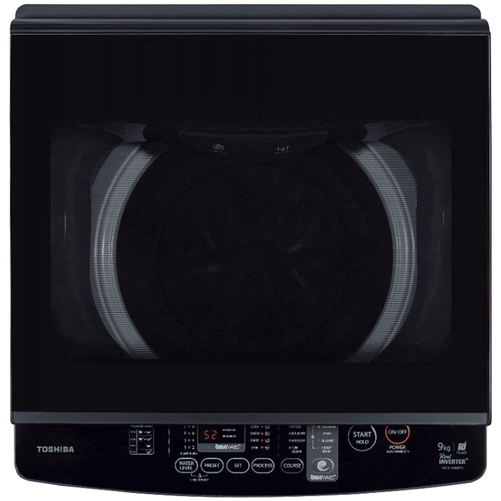 TOSHIBA 8 kg 5 Star Inverter Fully Automatic Top Load Washing Machine (AW-DJ900D-IND, i-Clean Function, Dark Silver)_4