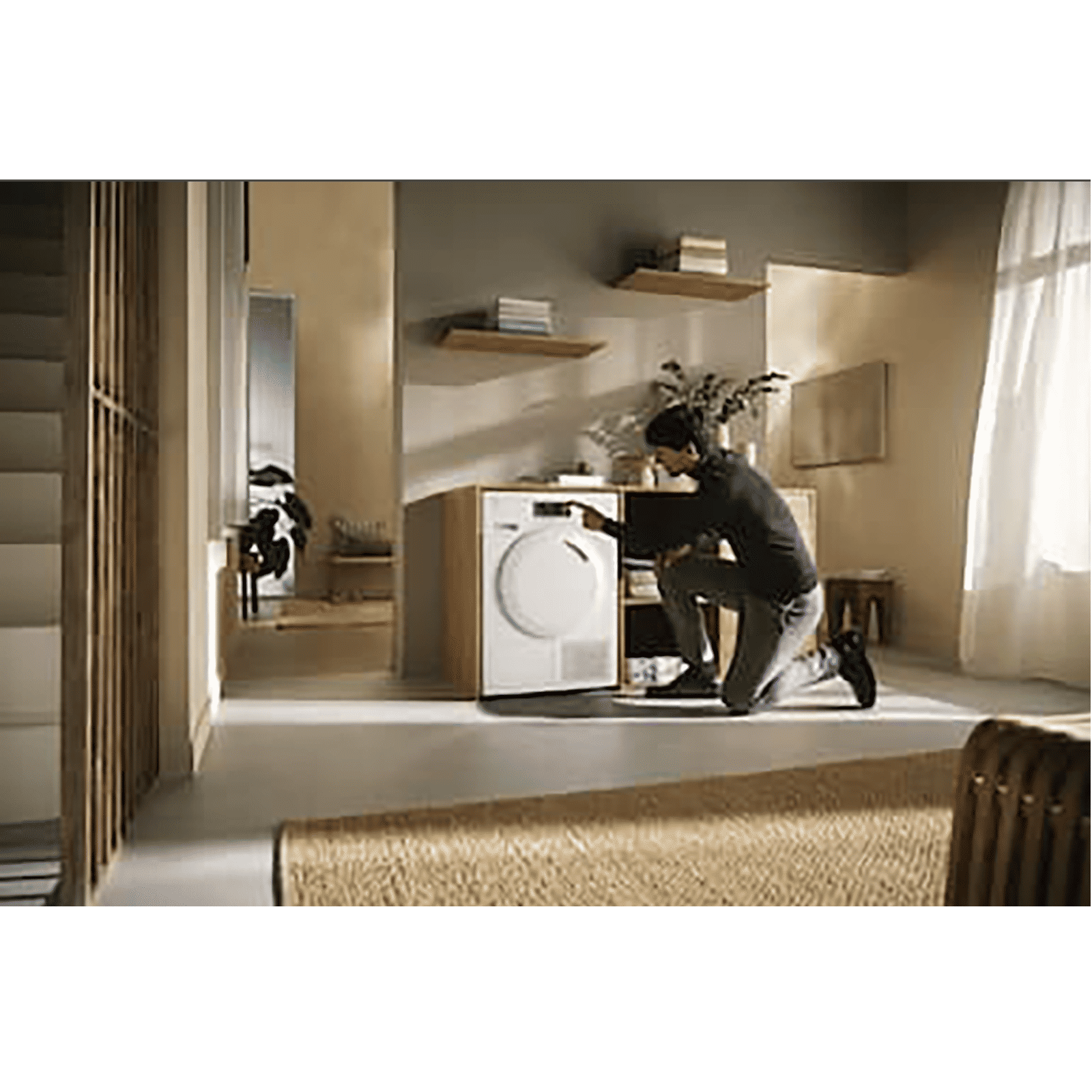 Miele T1 Excellence Active 7 kg Fully Automatic Front Load Dryer (Honeycomb Drum, TEA225WP, Lotus White) Miele T1 Excellence Active 7 kg Fully Automatic Front Load Dryer (Honeycomb Drum, TEA225WP, Lotus White)_7