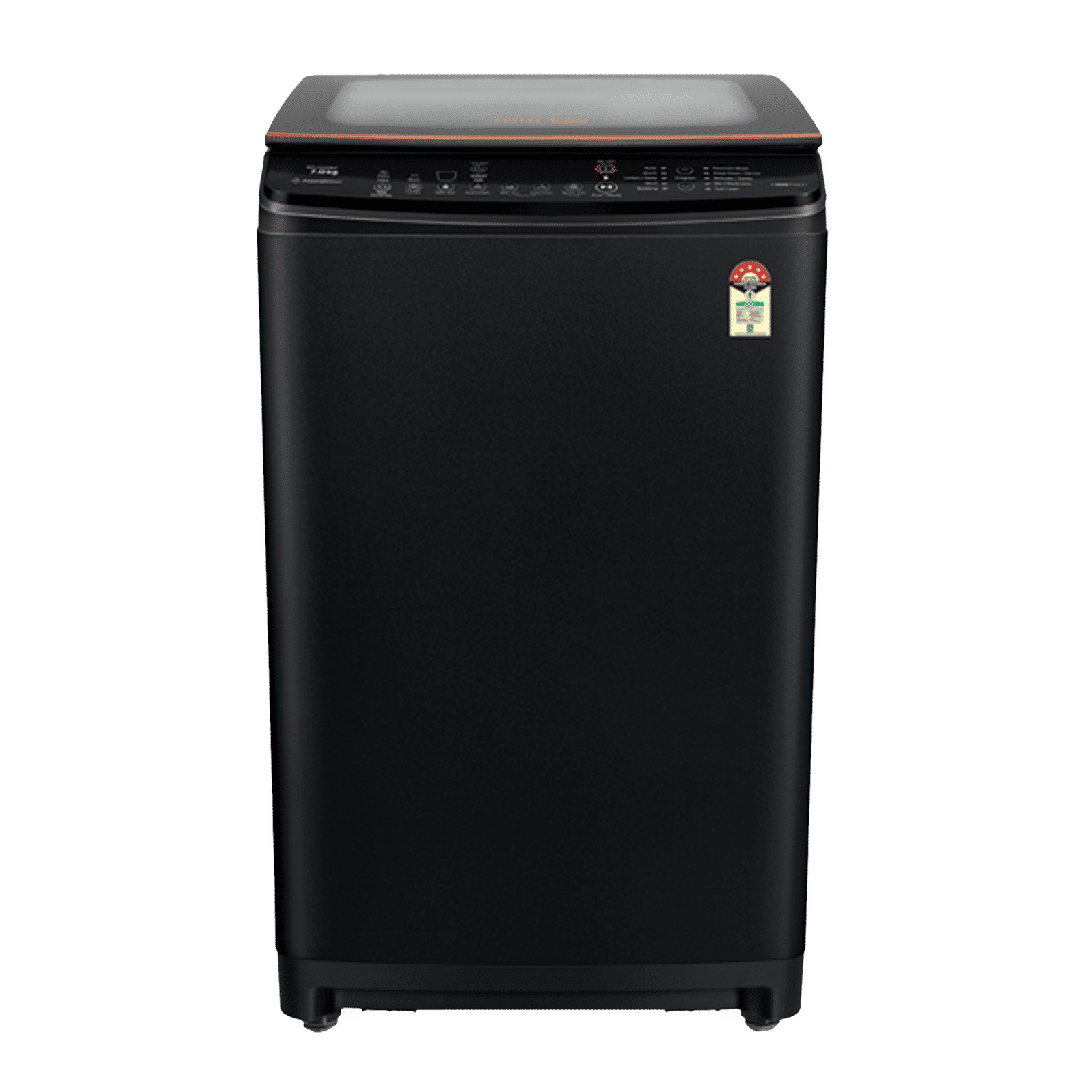 Voltas Beko 6.5 kg 5 Star Inverter Fully Automatic Top Load Washing Machine (WTL65VPBGX, Fountain Wash, Black) Voltas Beko 6.5 kg 5 Star Inverter Fully Automatic Top Load Washing Machine (WTL65VPBGX, Fountain Wash, Black)_1